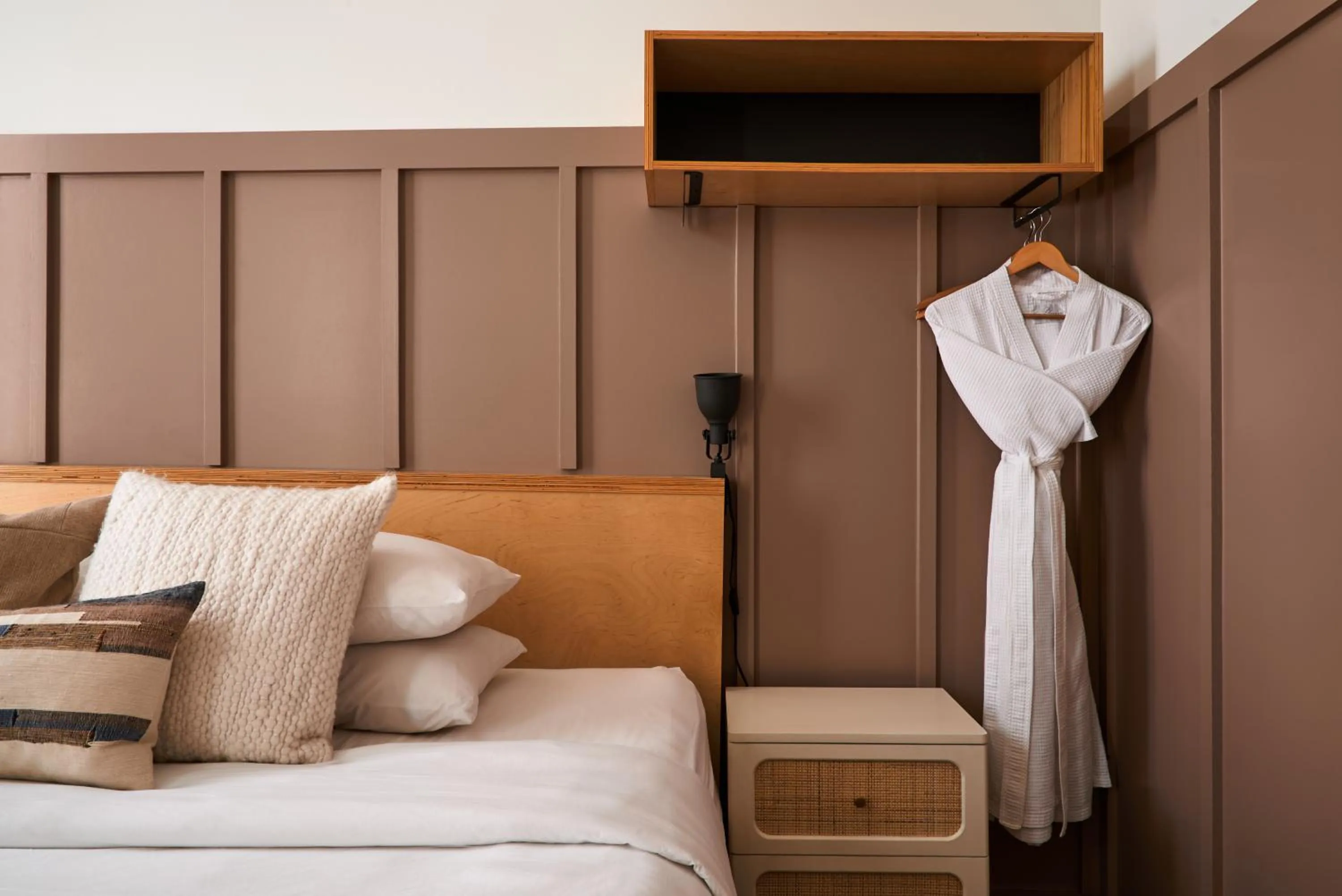 Bed in The Society Hotel