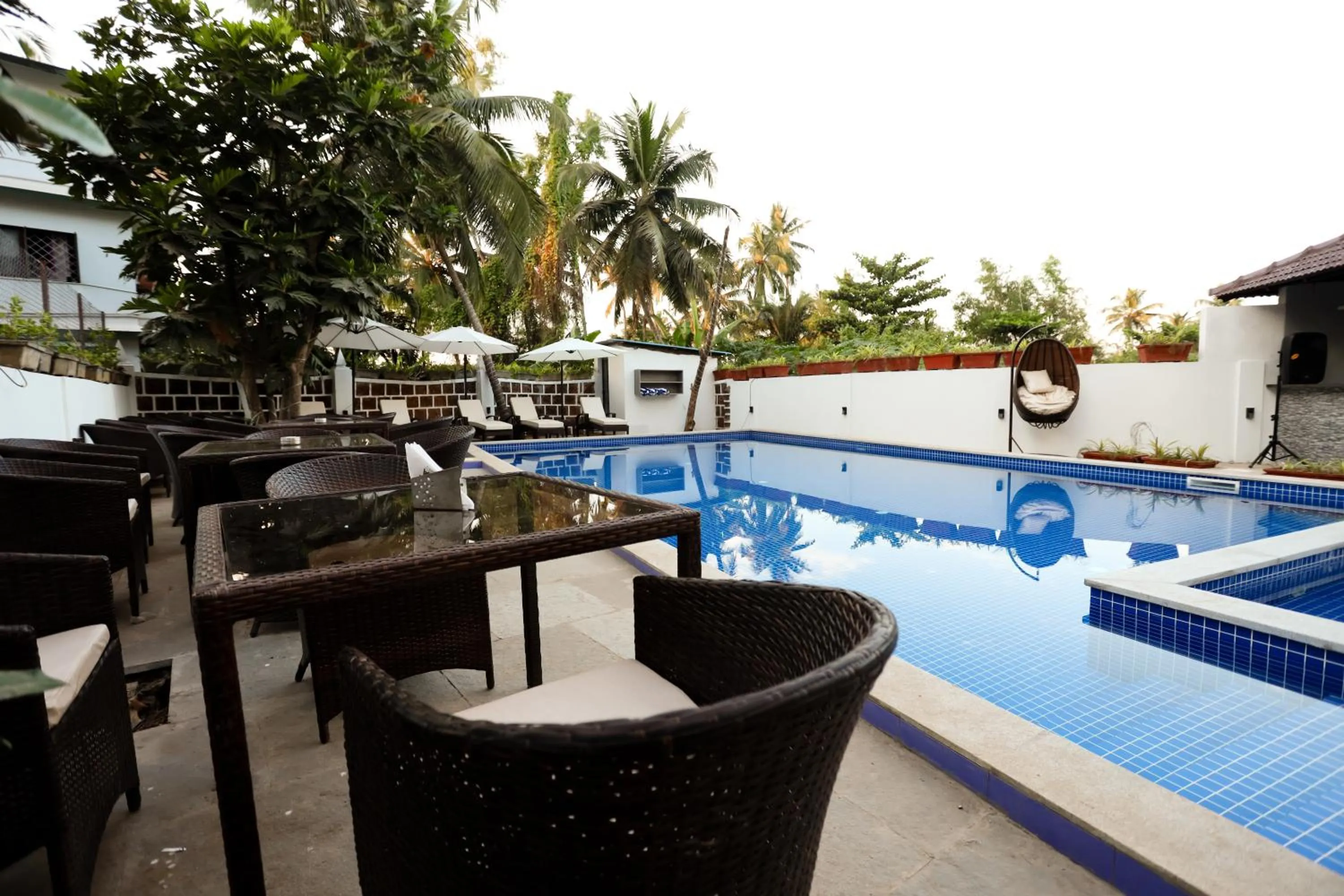 Swimming pool in Amara Grand Baga,Goa