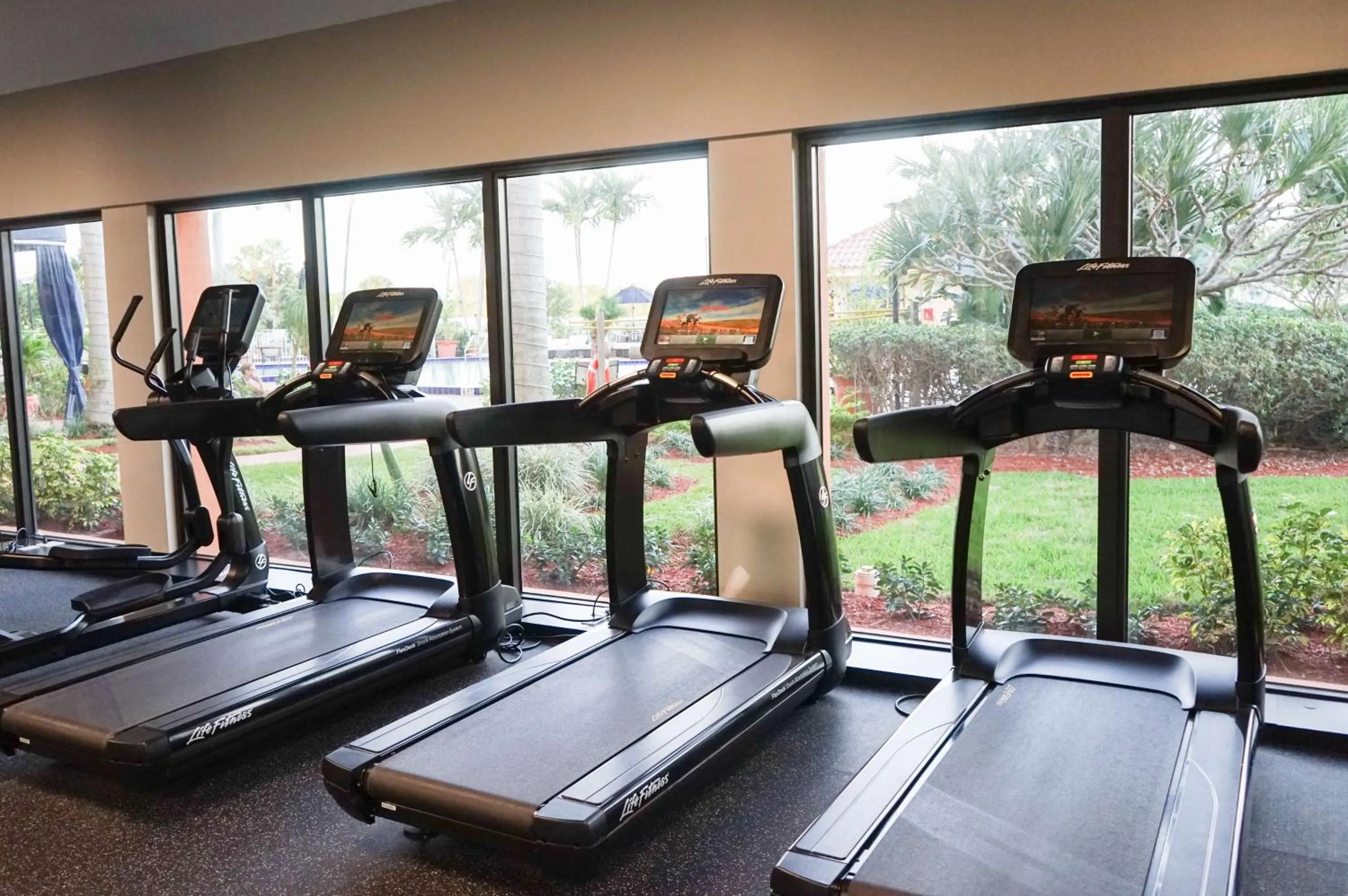 Fitness centre/facilities in Hilton Palm Beach PBI