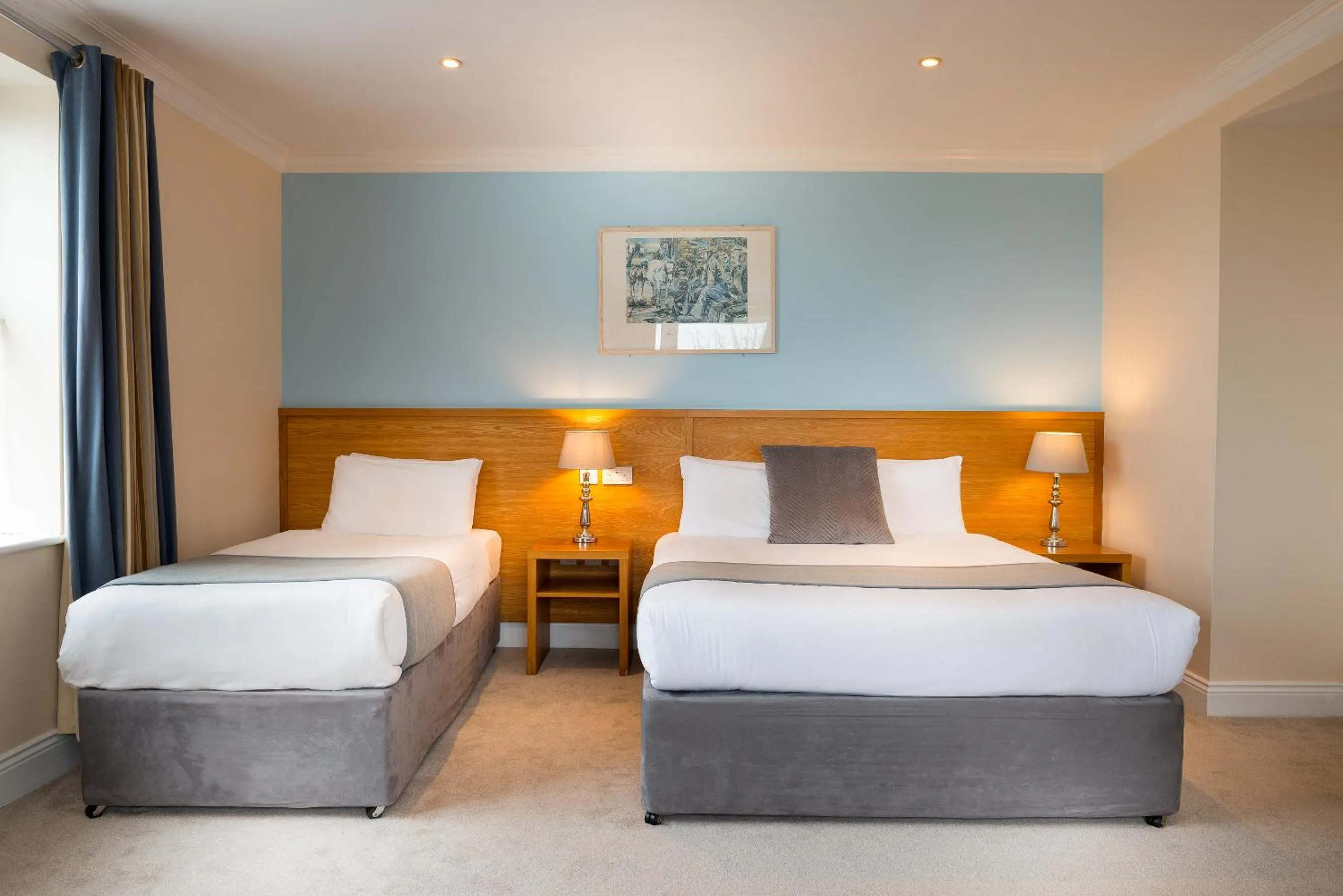 Bedroom, Bed in Hotel Ceann Sibeal