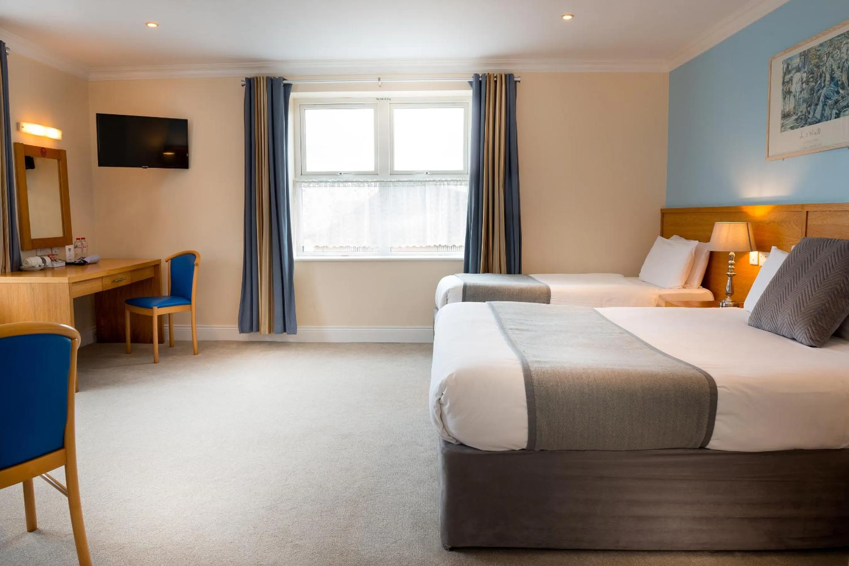 Bedroom, Bed in Hotel Ceann Sibeal