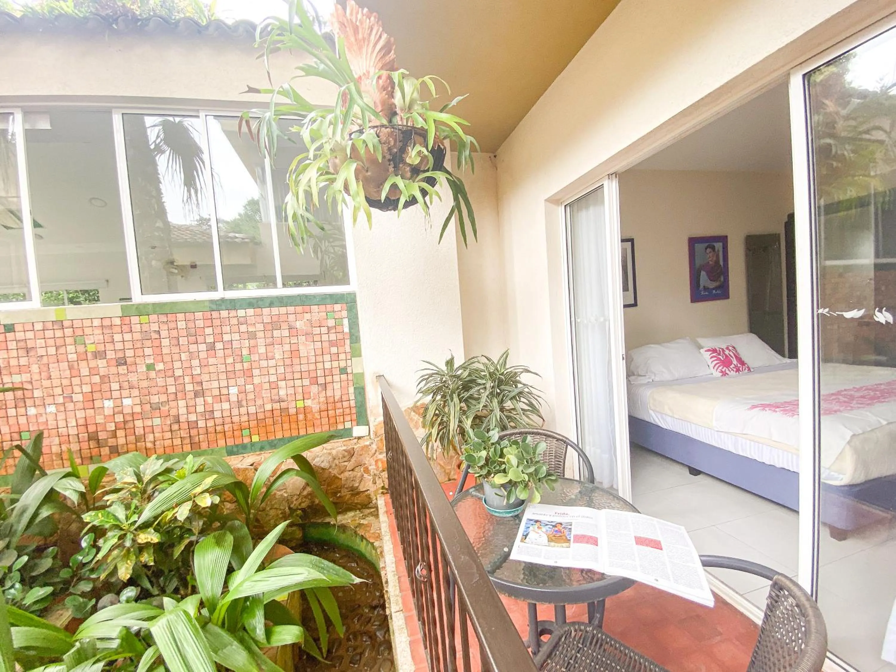 Bed in Hotel Campestre Santa Monica Pance