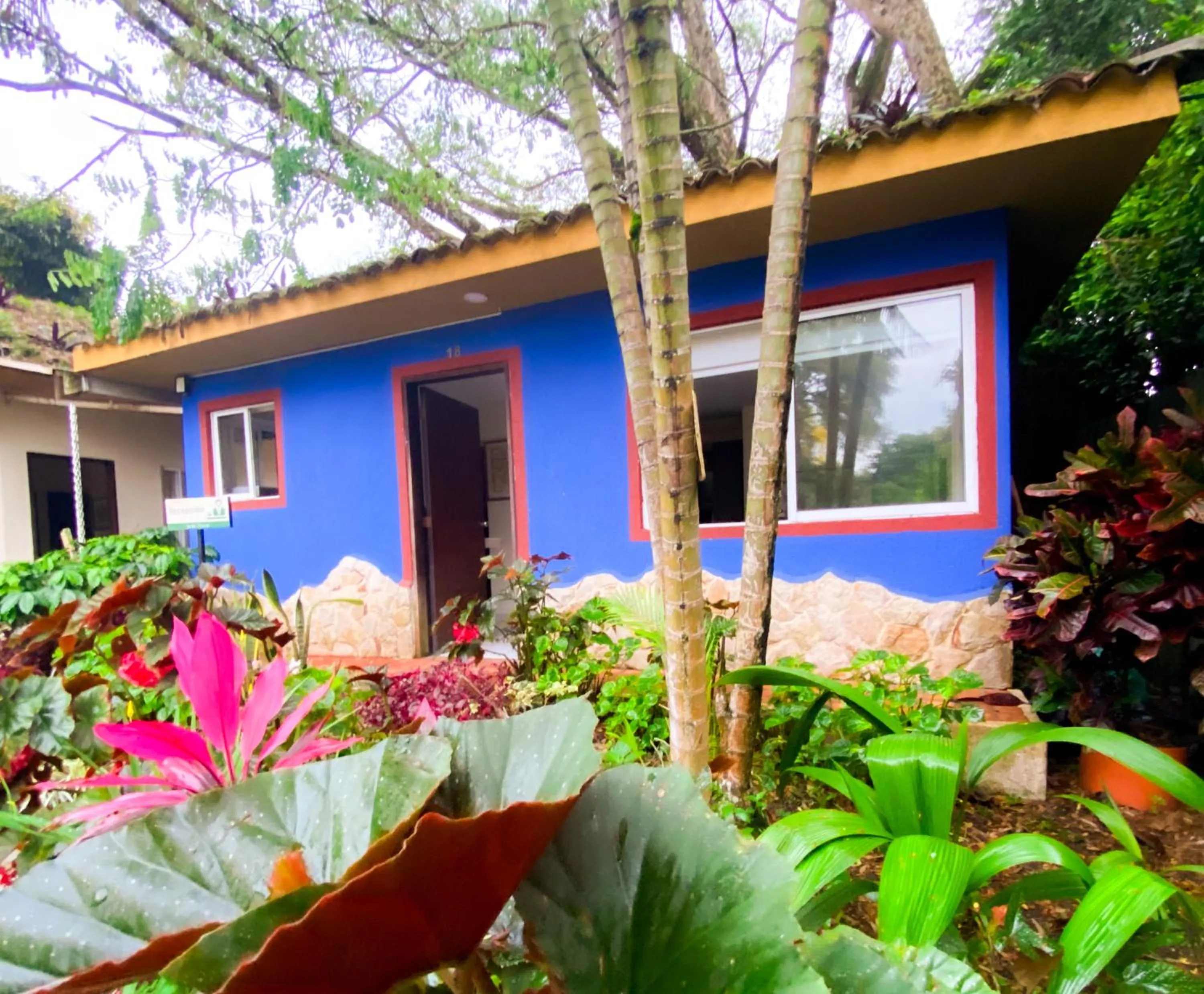 Facade/entrance in Hotel Campestre Santa Monica Pance
