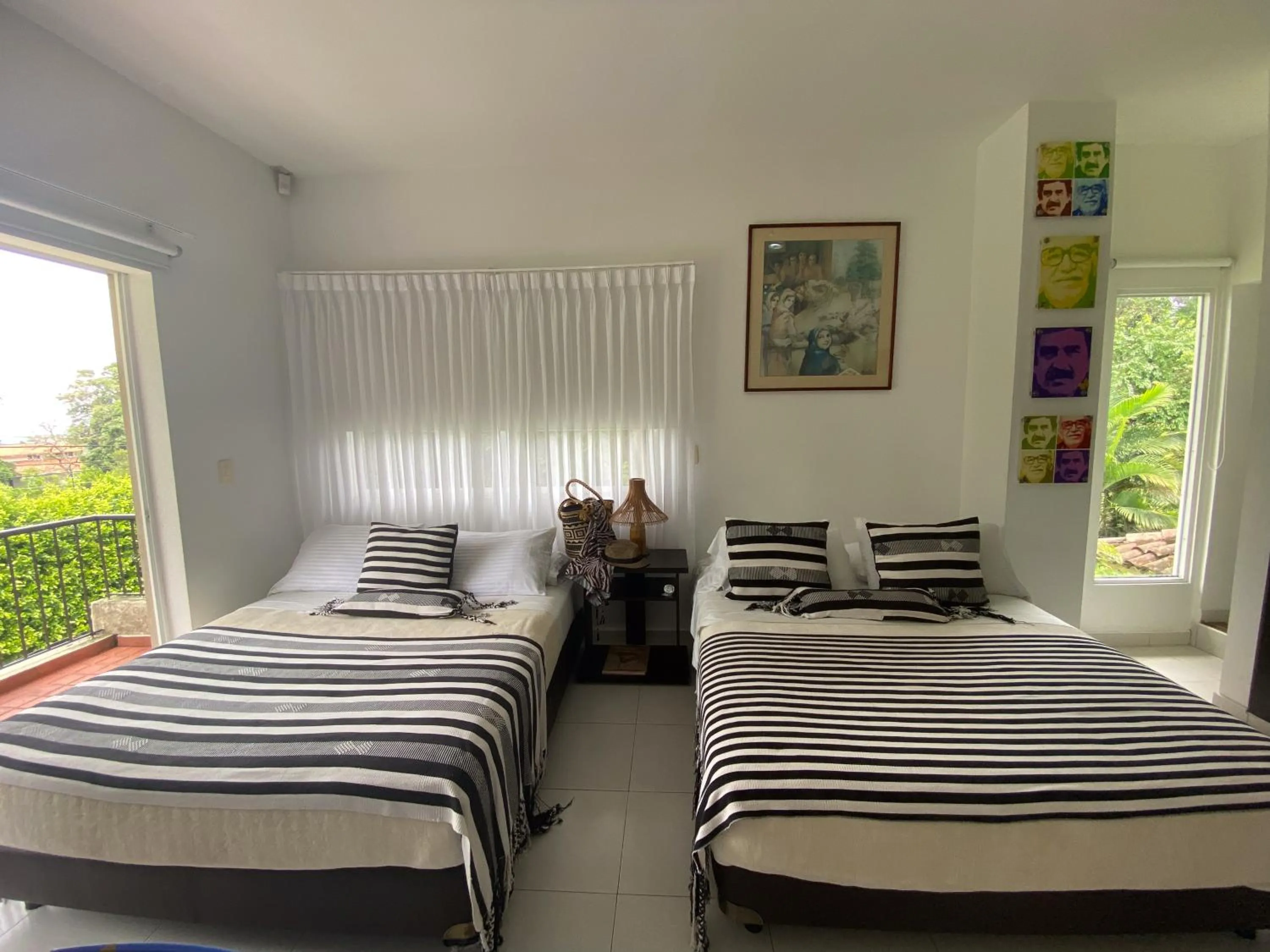 Bed in Hotel Campestre Santa Monica Pance