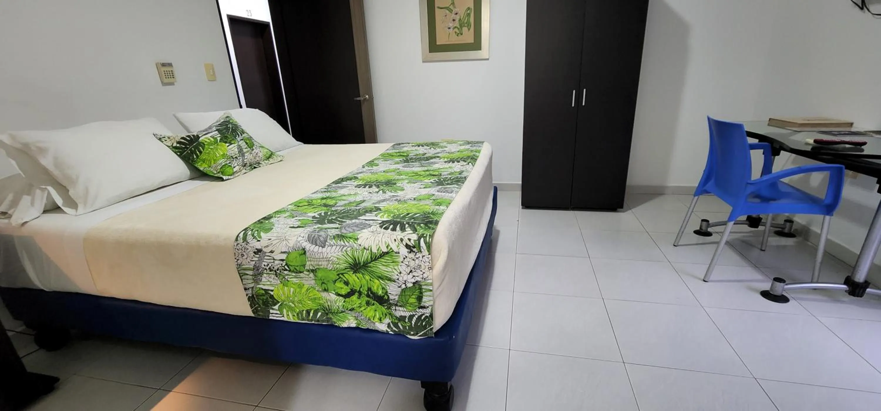 Bed in Hotel Campestre Santa Monica Pance