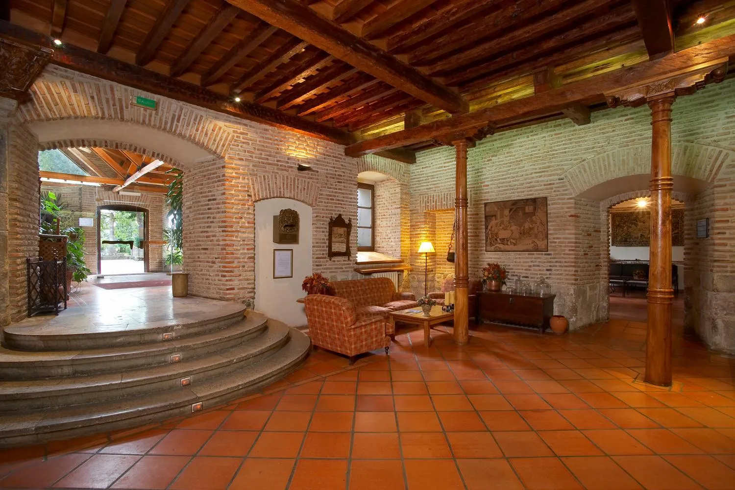 Decorative detail in Hotel Real Monasterio de San Zoilo