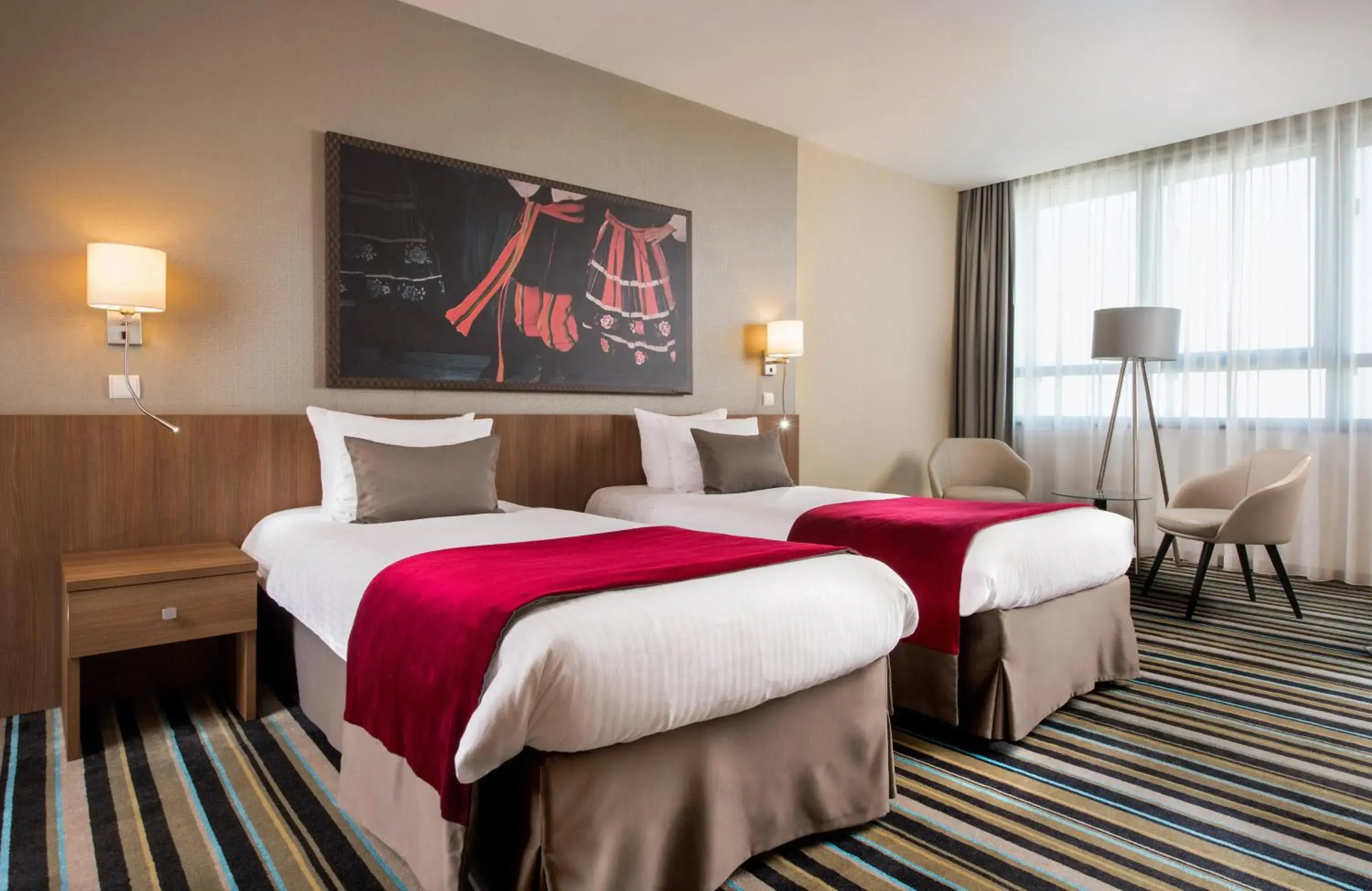 Deluxe Double or Twin Room in Leonardo Royal Hotel Warsaw Deluxe Double or Twin Room in Leonardo Royal Hotel Warsaw