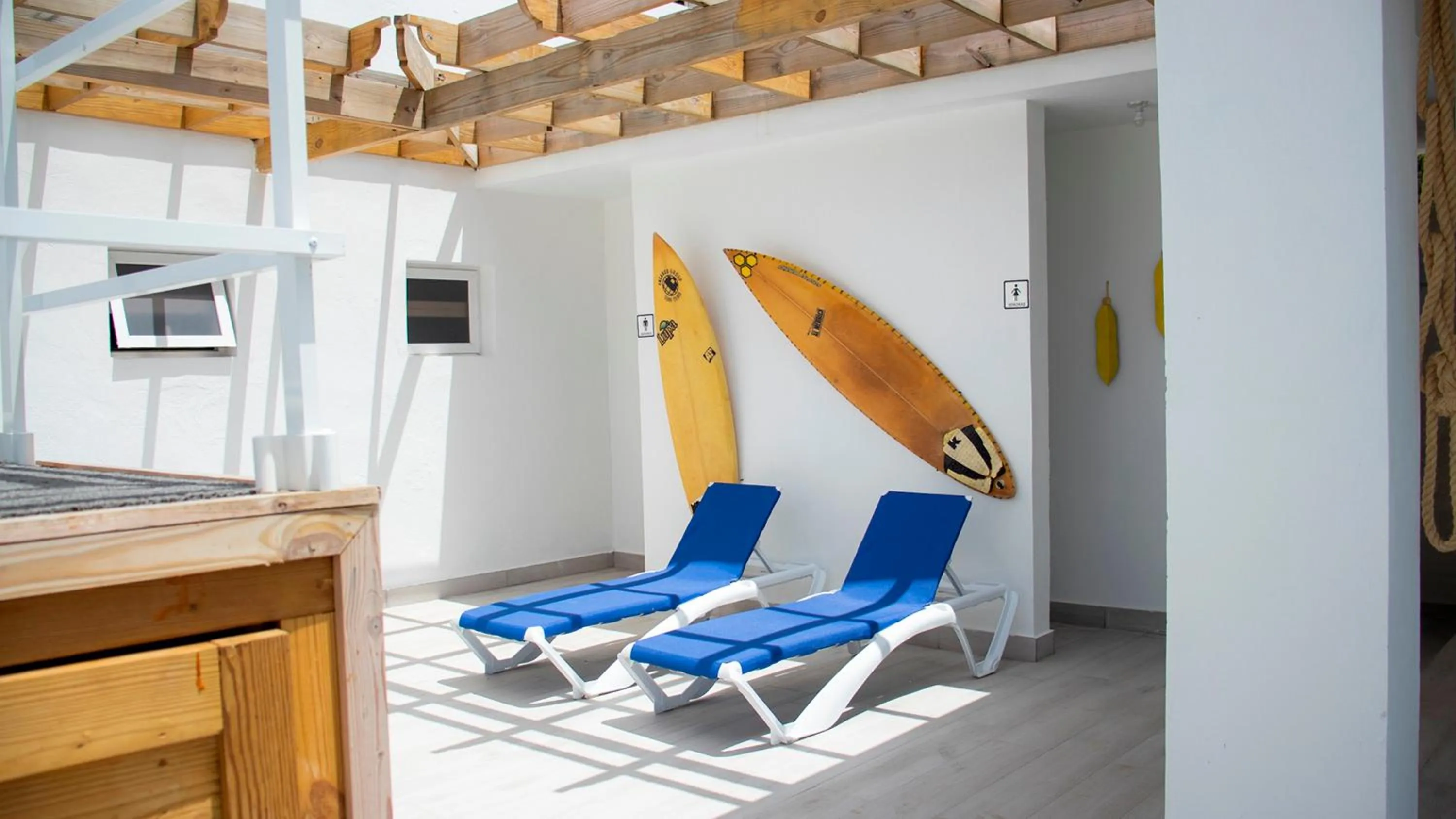 sunbed in Hotel Capriccio Mare y Restaurante