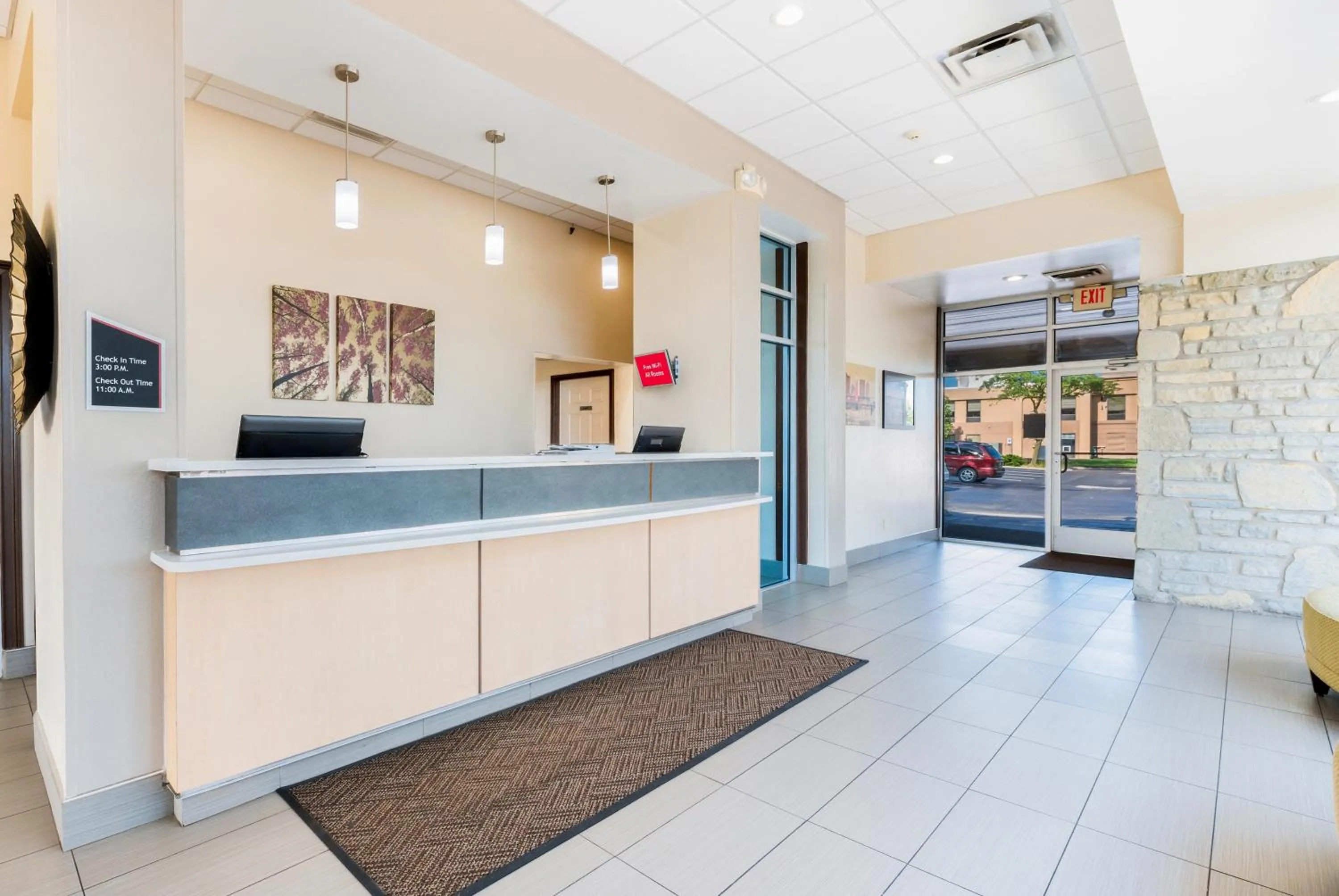 Lobby or reception in Red Roof Inn Columbus - Grove City