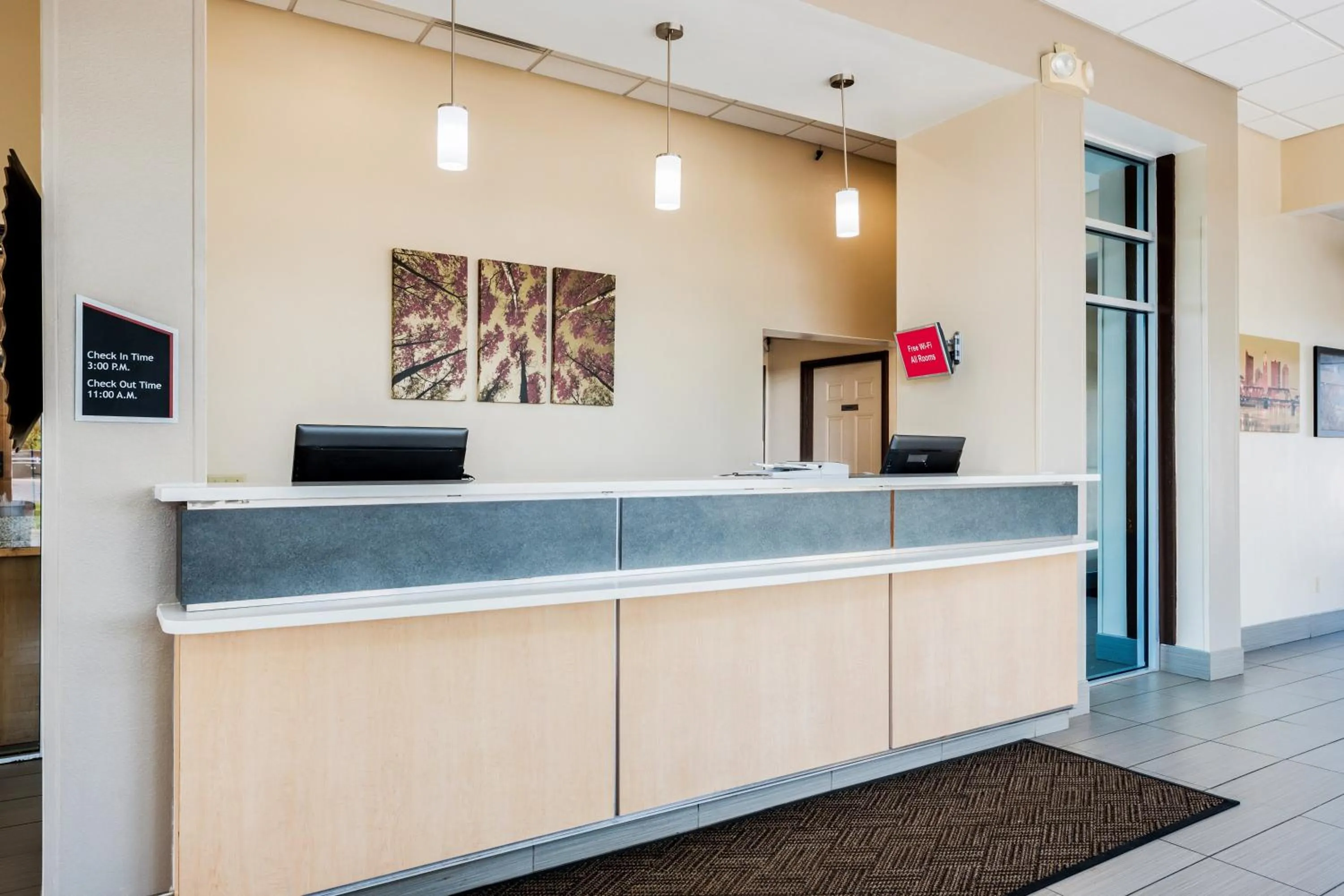 Lobby or reception in Red Roof Inn Columbus - Grove City