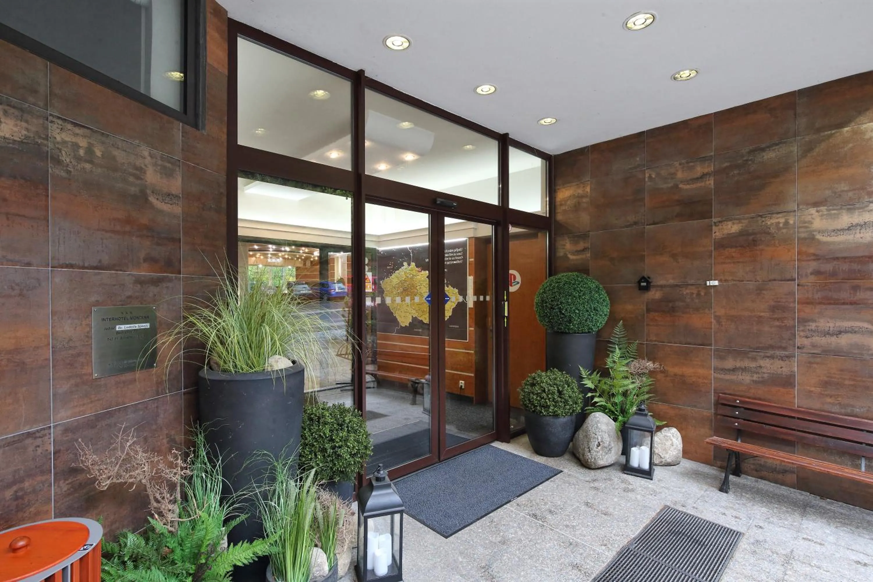 Facade/entrance in Horský hotel Montana