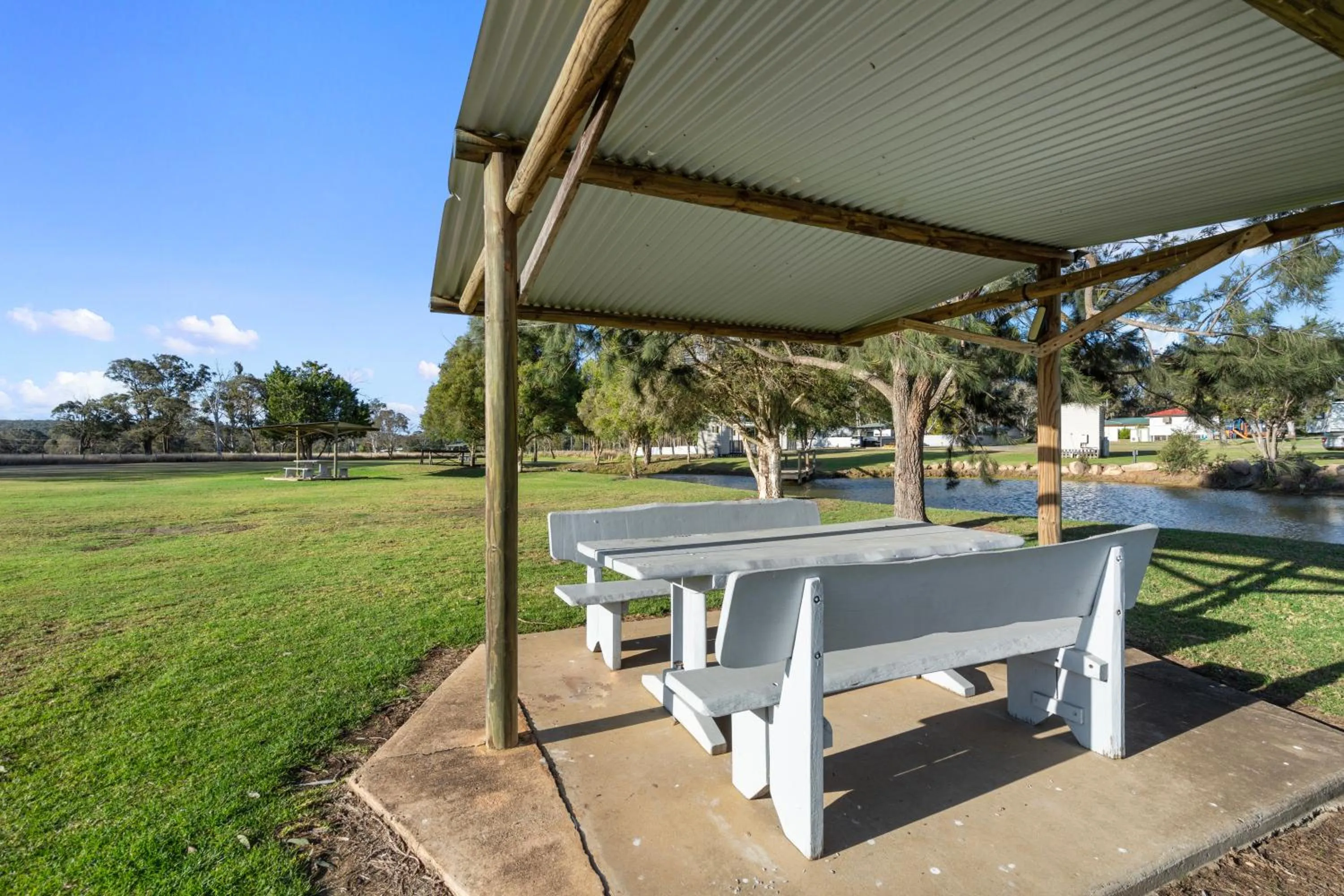 Natural landscape in Crows Nest Tourist Park
