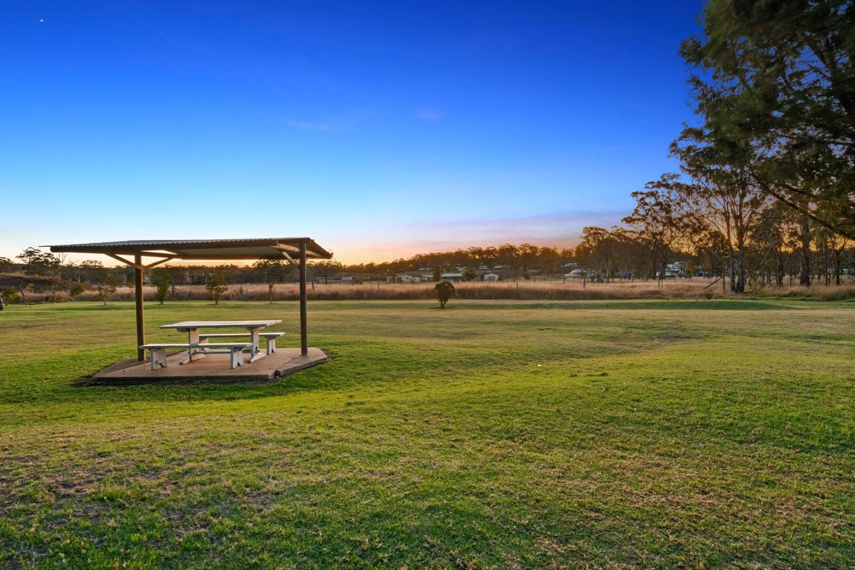 Natural landscape in Crows Nest Tourist Park