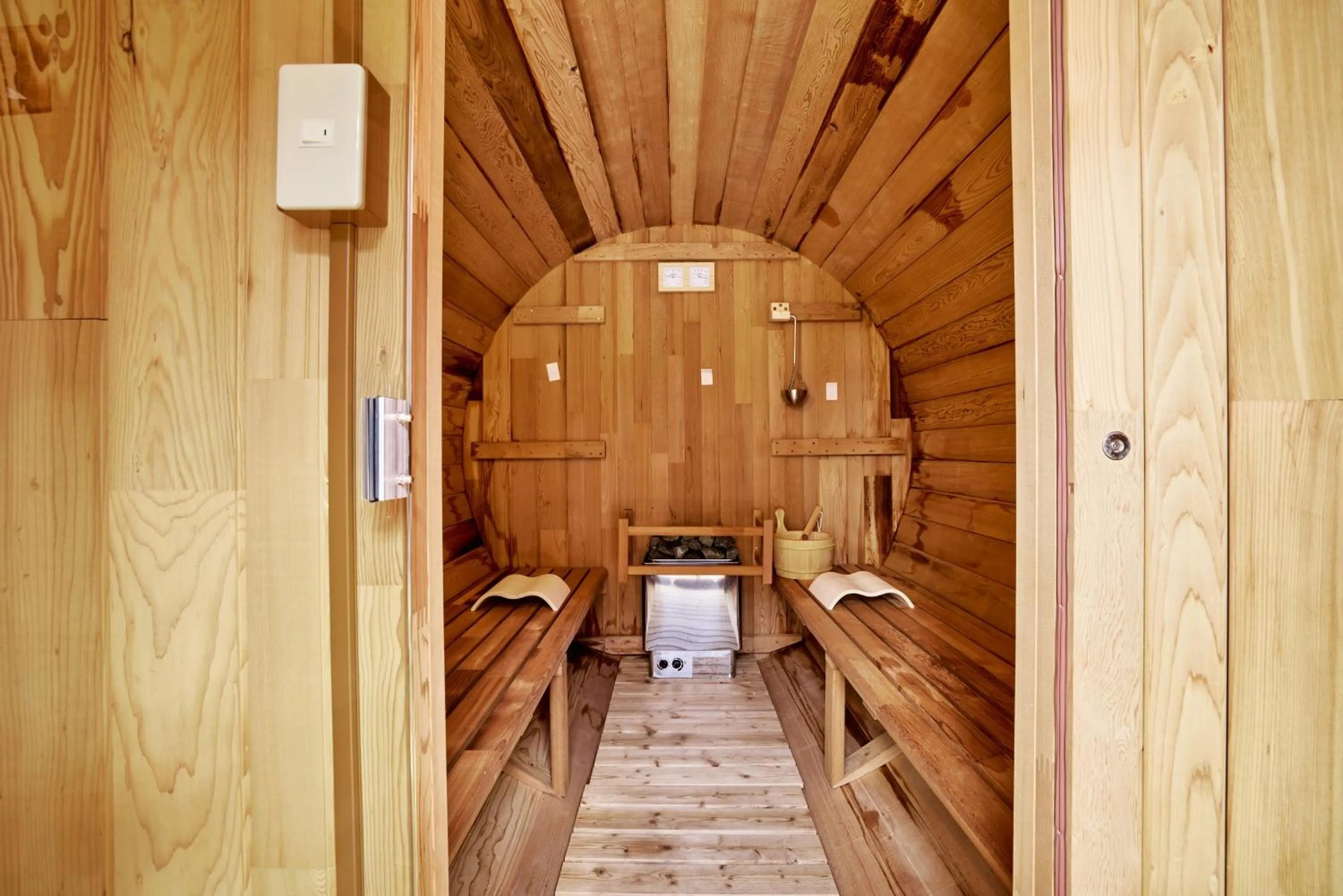 Sauna in tocoro. Mt. Fuji Mutsuki