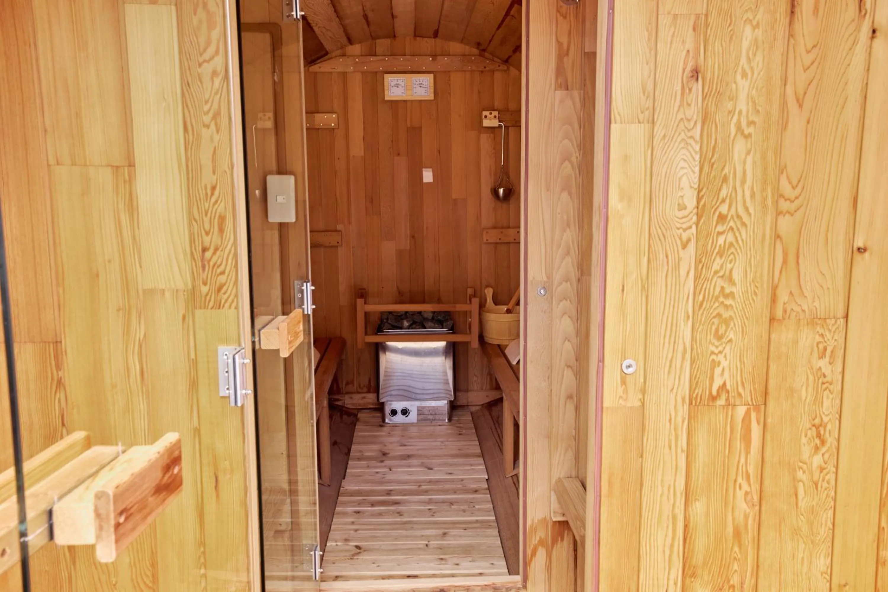 Sauna in tocoro. Mt. Fuji Mutsuki