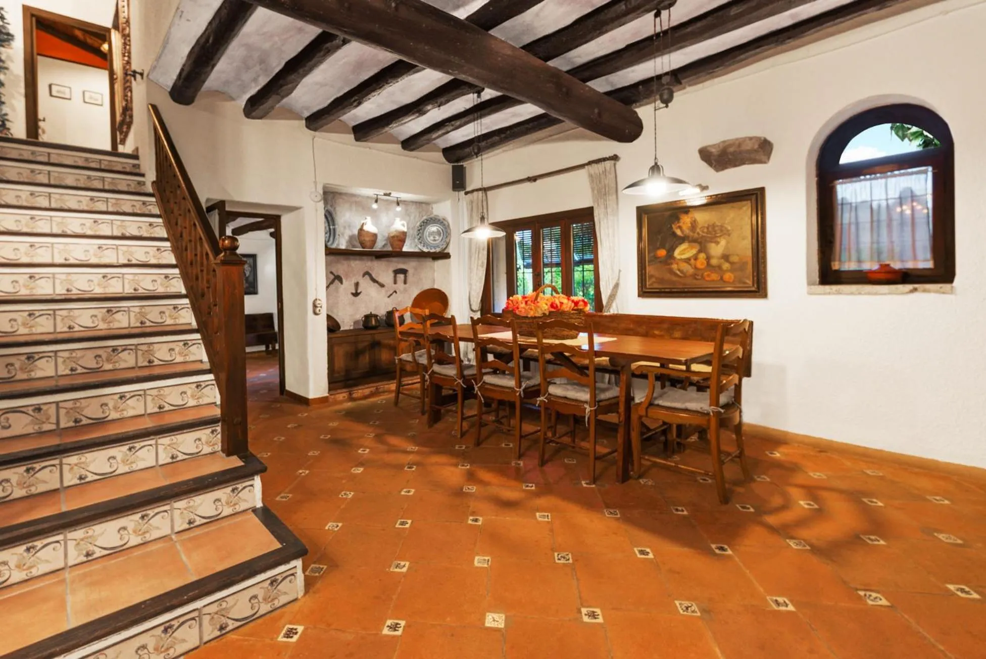 Dining area in Comarquinal Bioresort Penedes