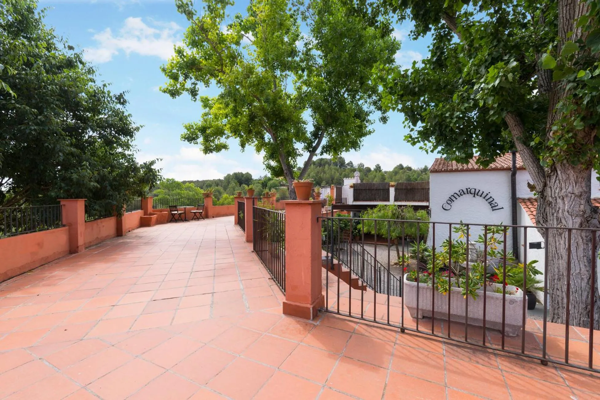Balcony/Terrace in Comarquinal Bioresort Penedes