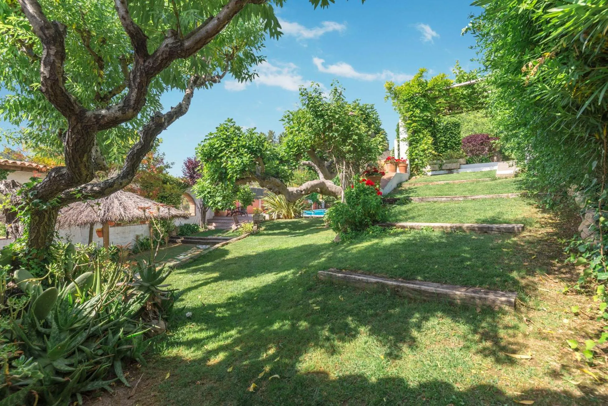 Garden in Comarquinal Bioresort Penedes