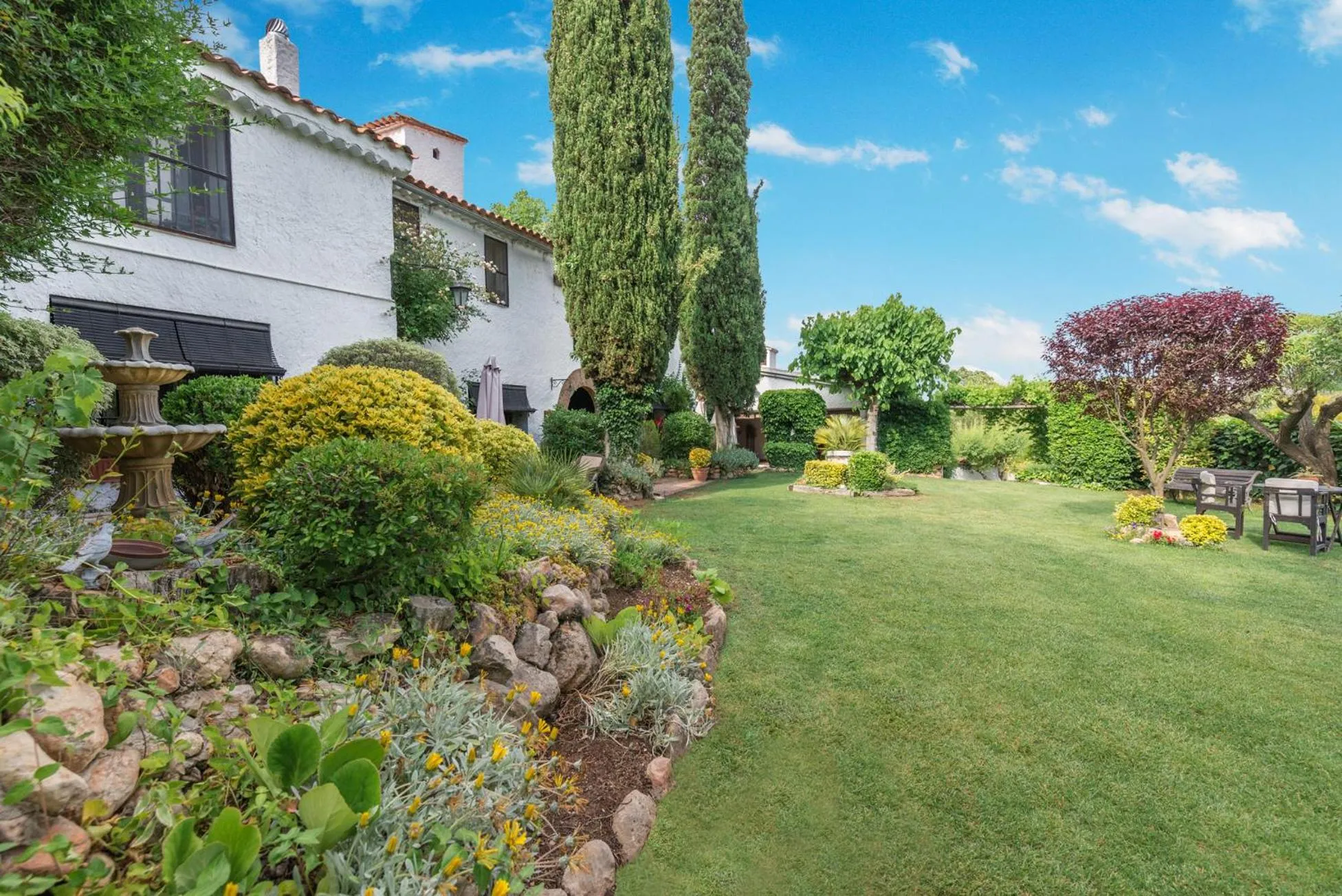 Garden in Comarquinal Bioresort Penedes