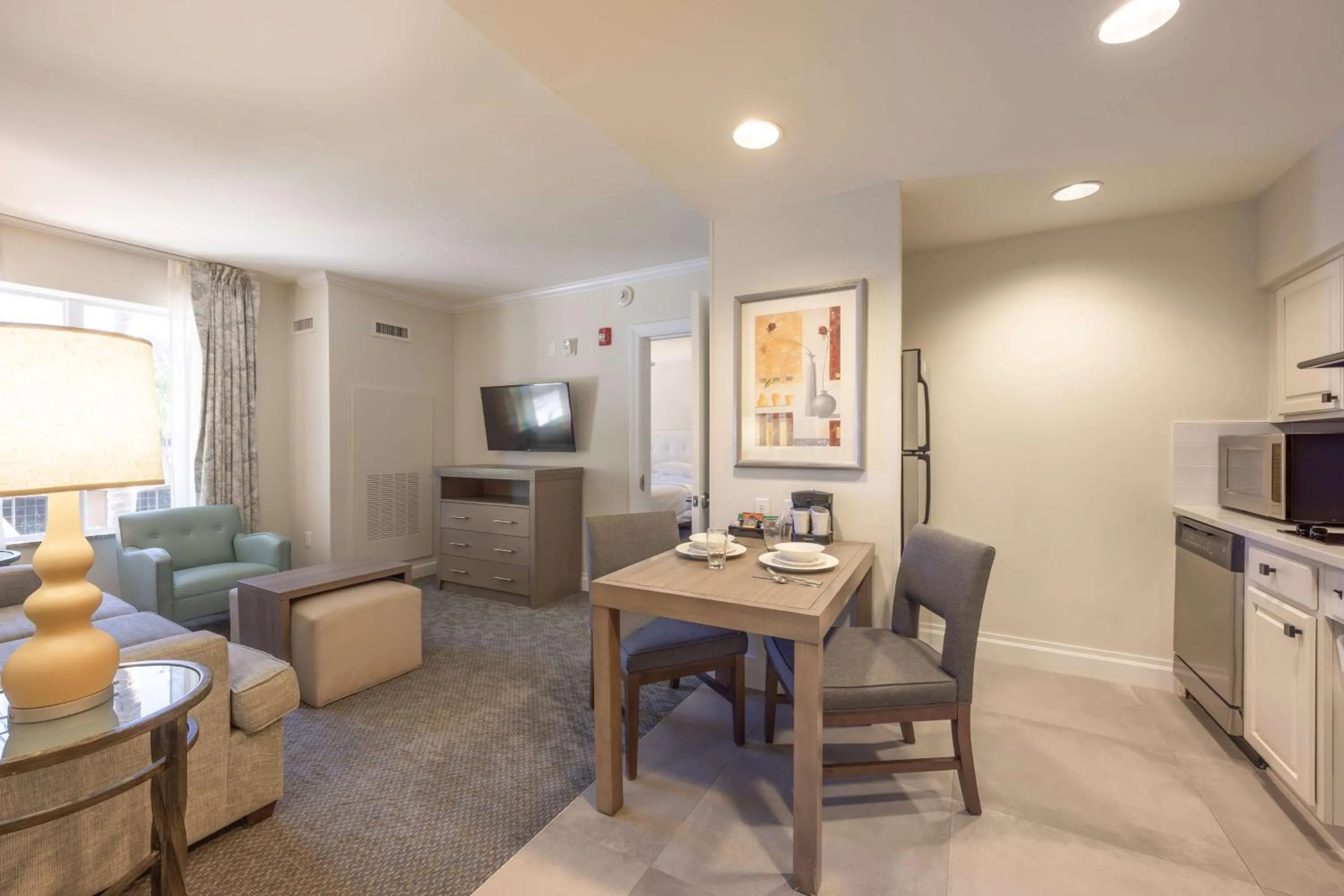 Living room in Homewood Suites by Hilton Palm Beach Gardens