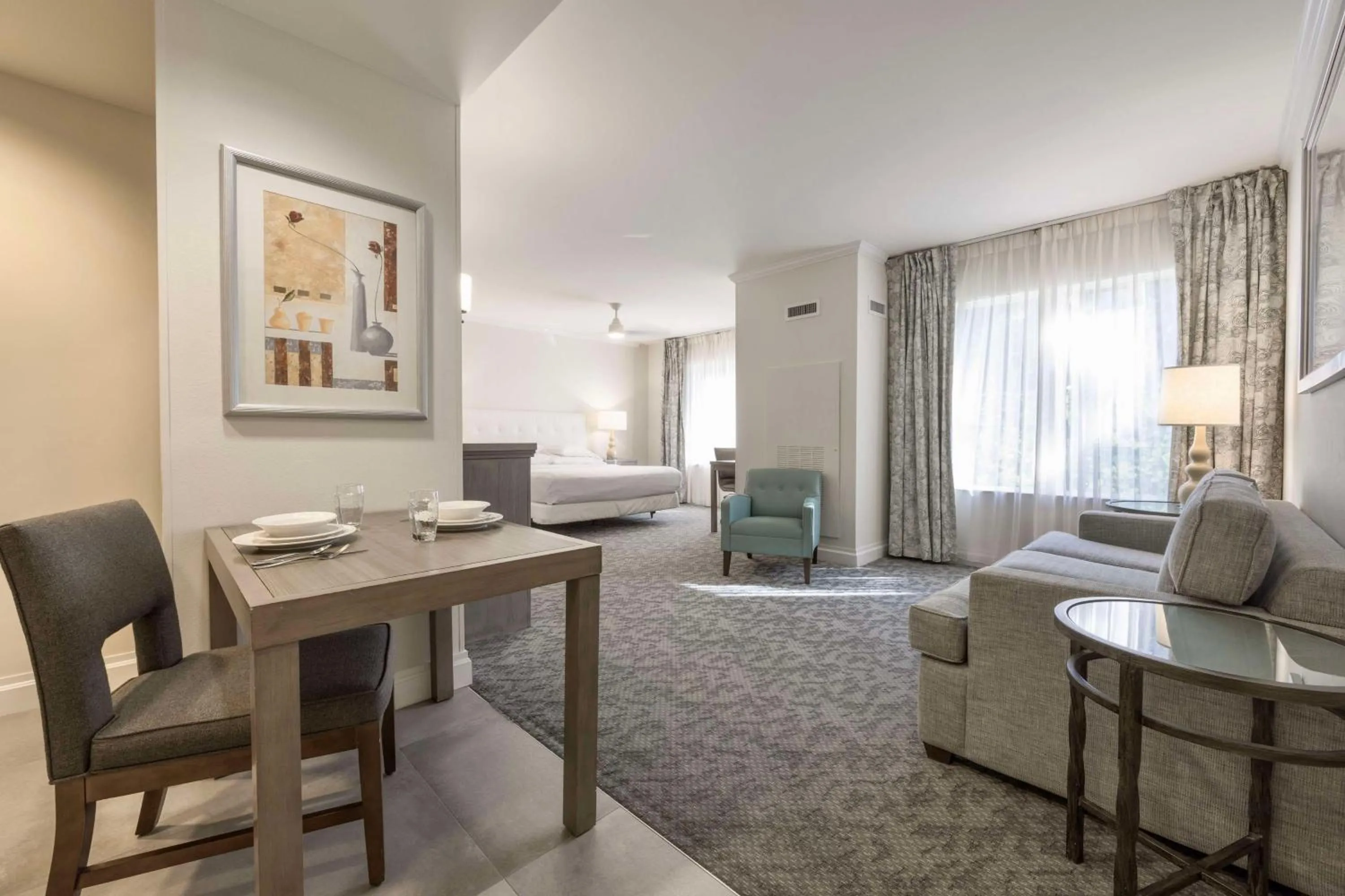 Living room in Homewood Suites by Hilton Palm Beach Gardens