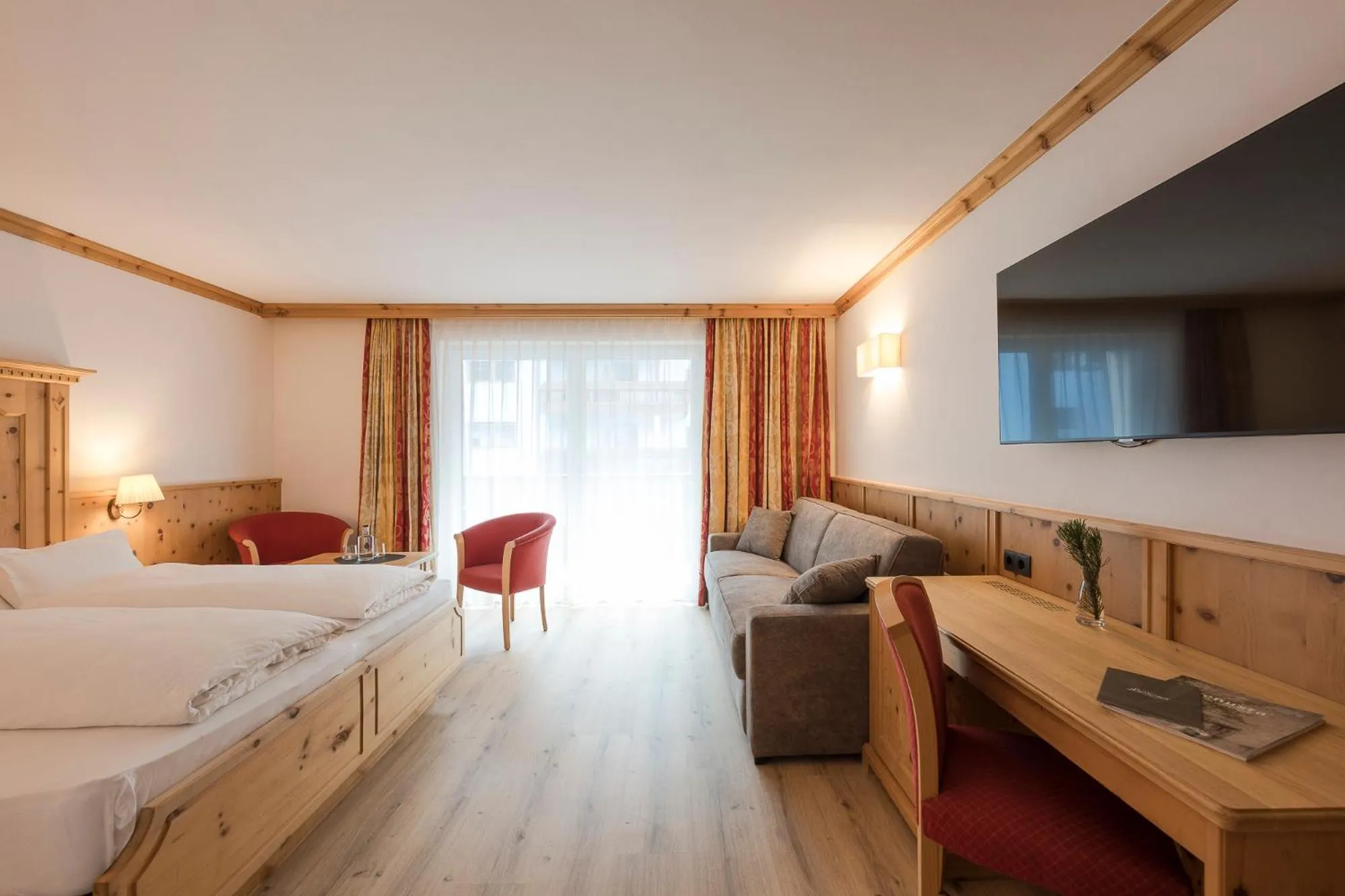 Bed in Hotel Lärchenhof