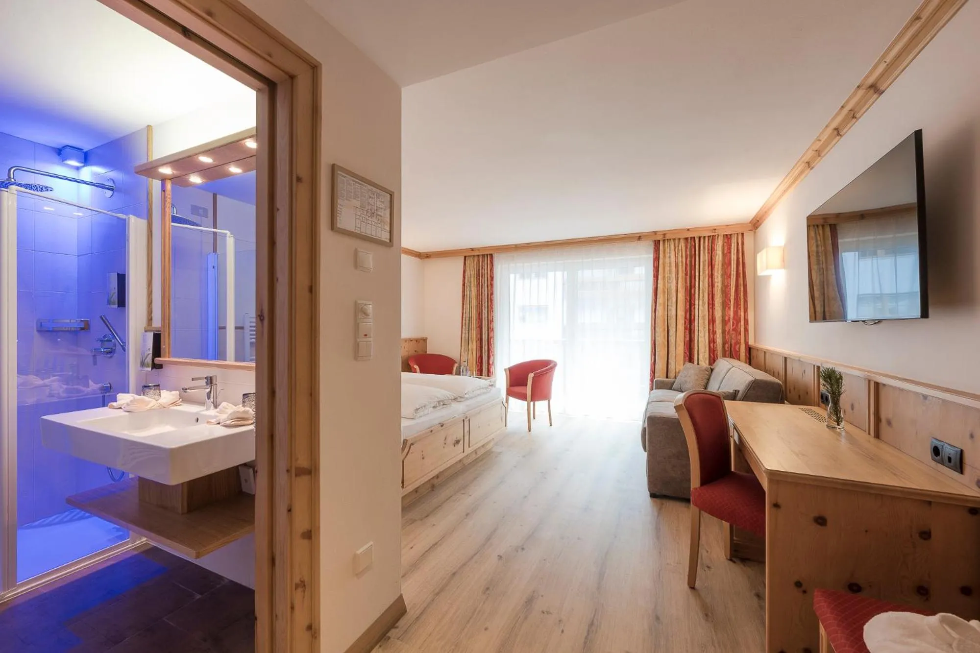 Shower in Hotel Lärchenhof