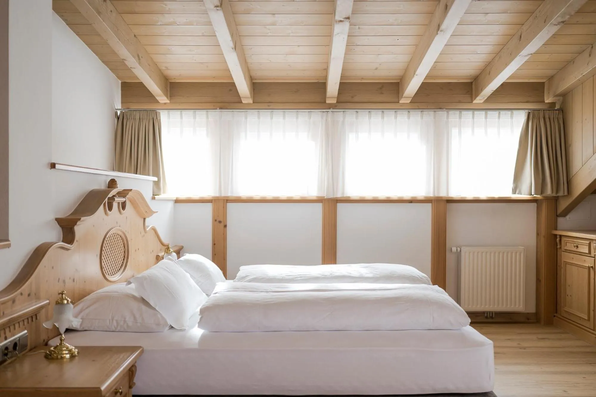 Bed in Hotel Lärchenhof