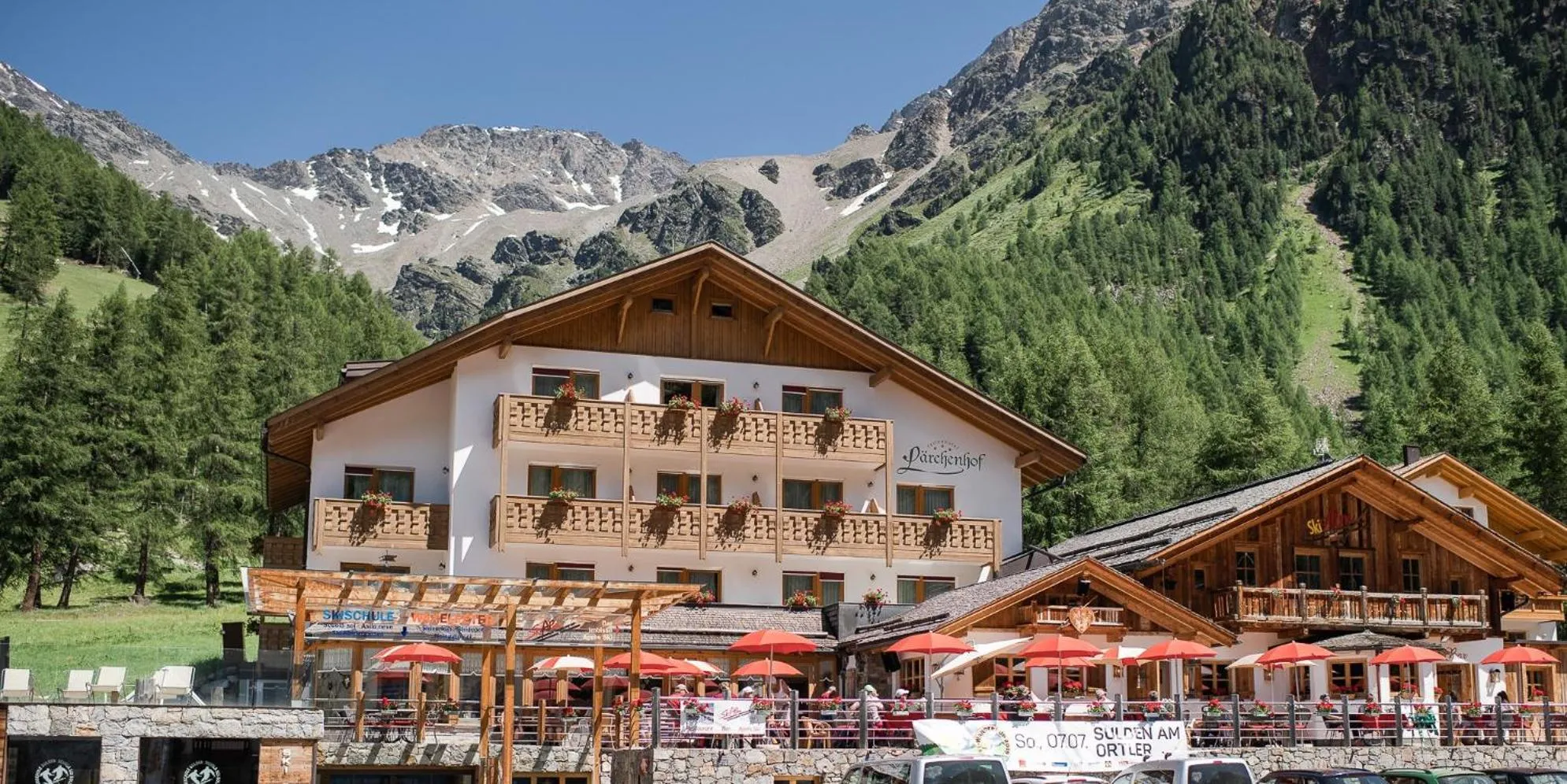 Property building in Hotel Lärchenhof