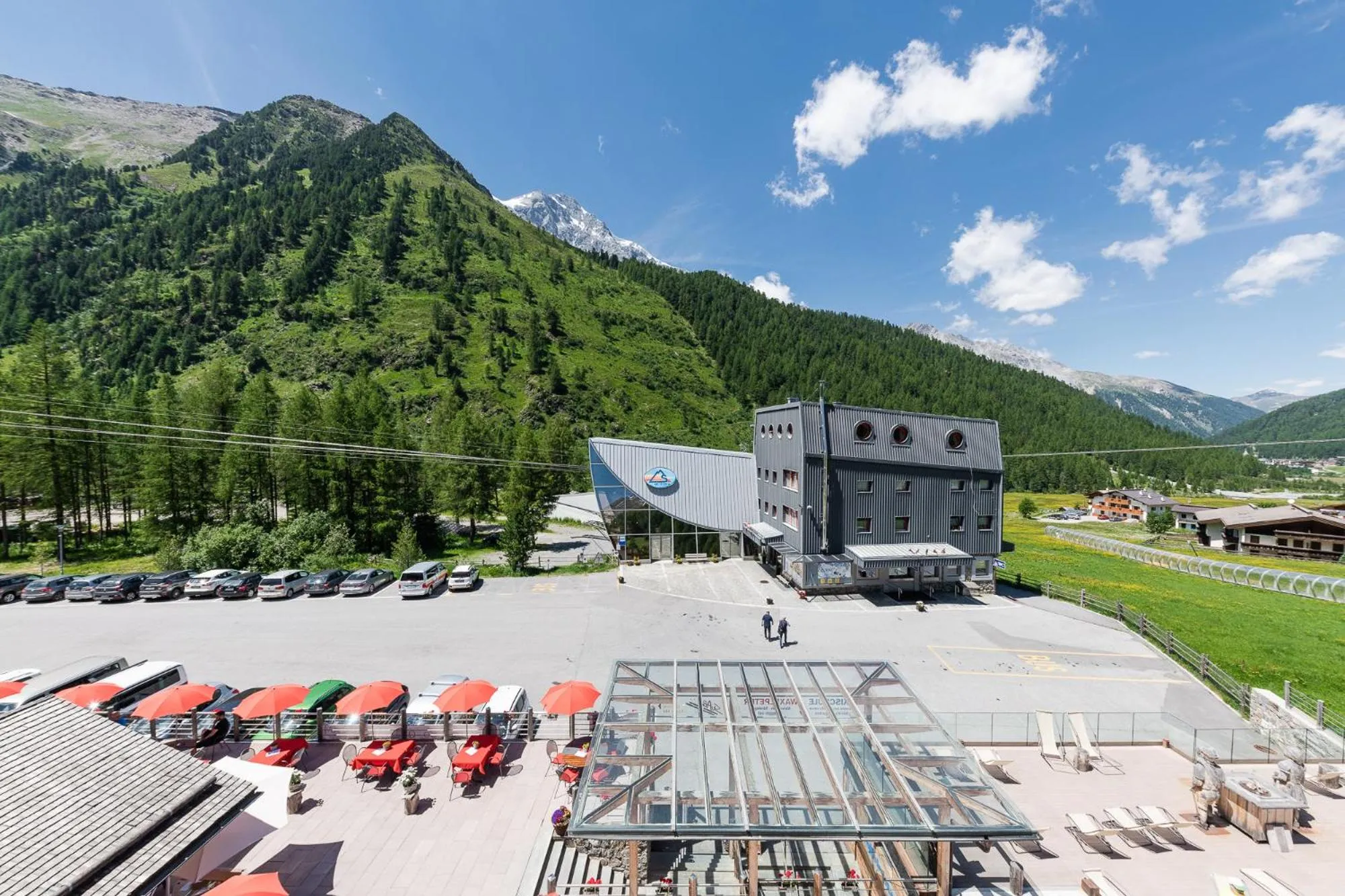 Mountain view in Hotel Lärchenhof