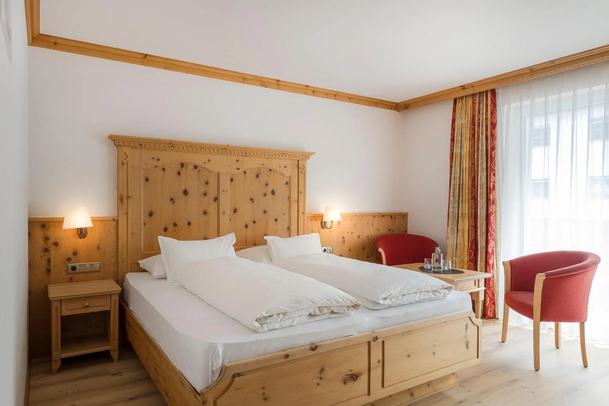 Bed in Hotel Lärchenhof