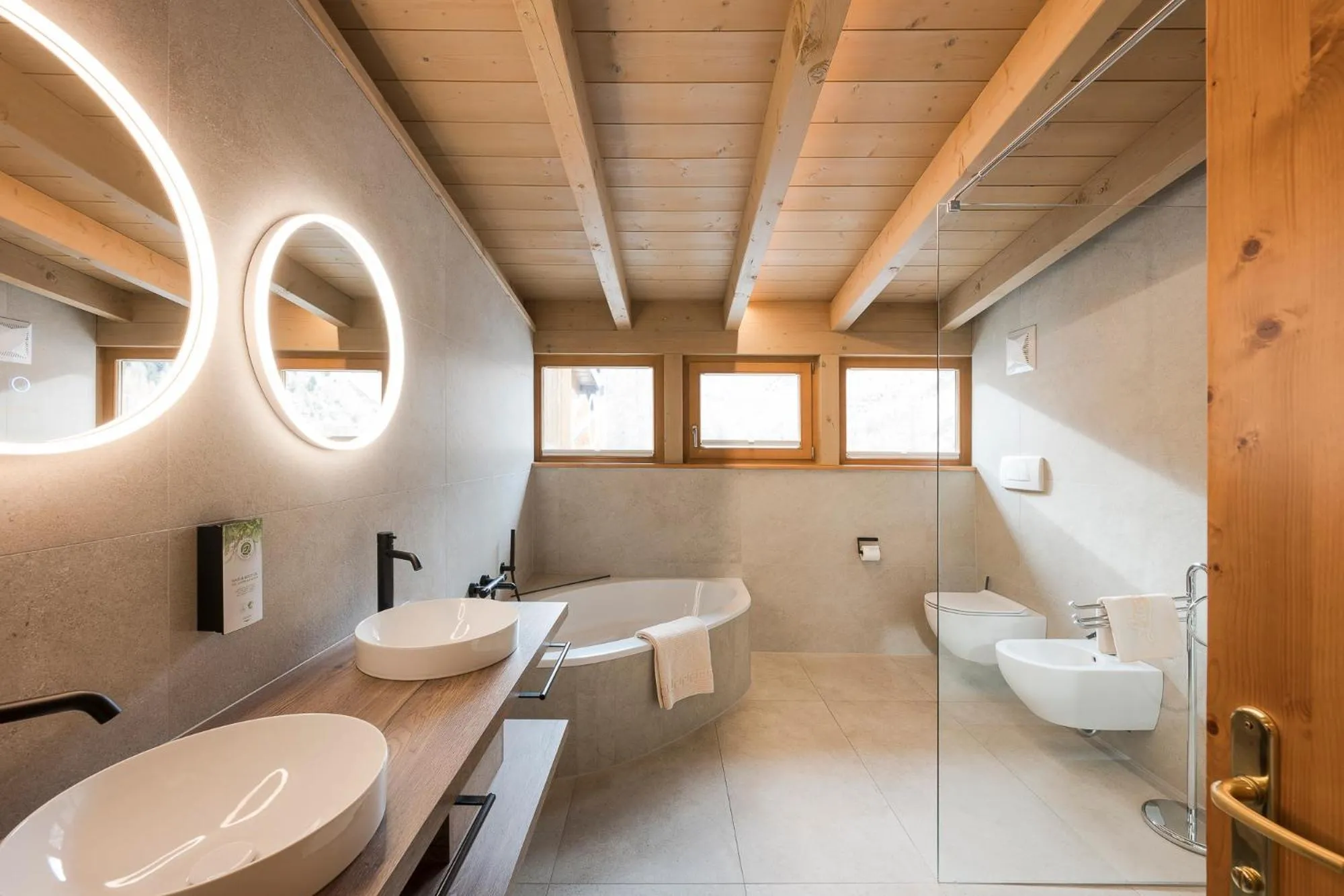 Shower in Hotel Lärchenhof