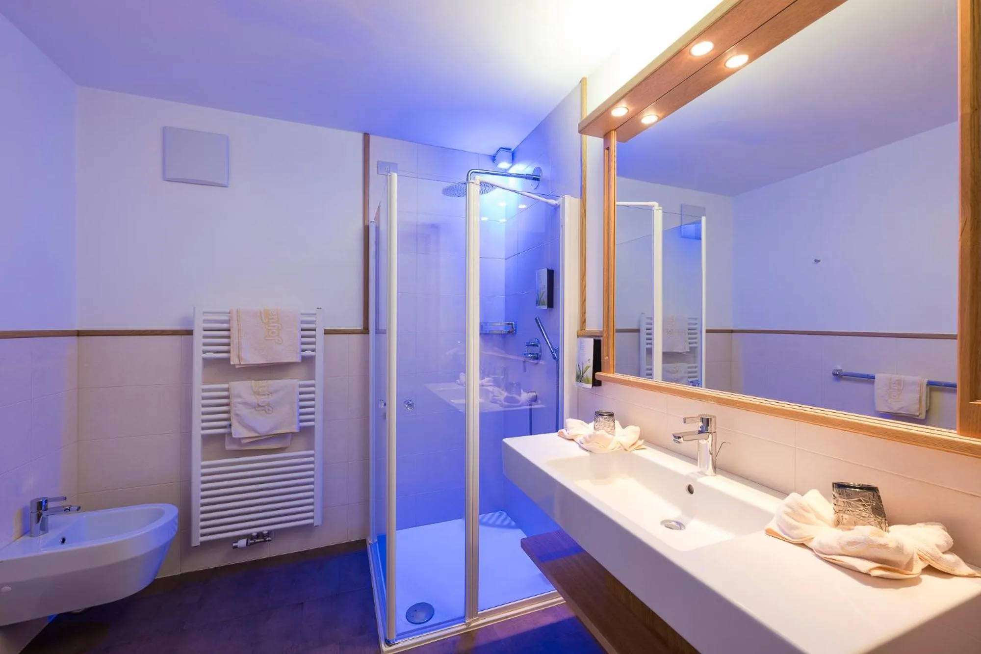 Shower in Hotel Lärchenhof