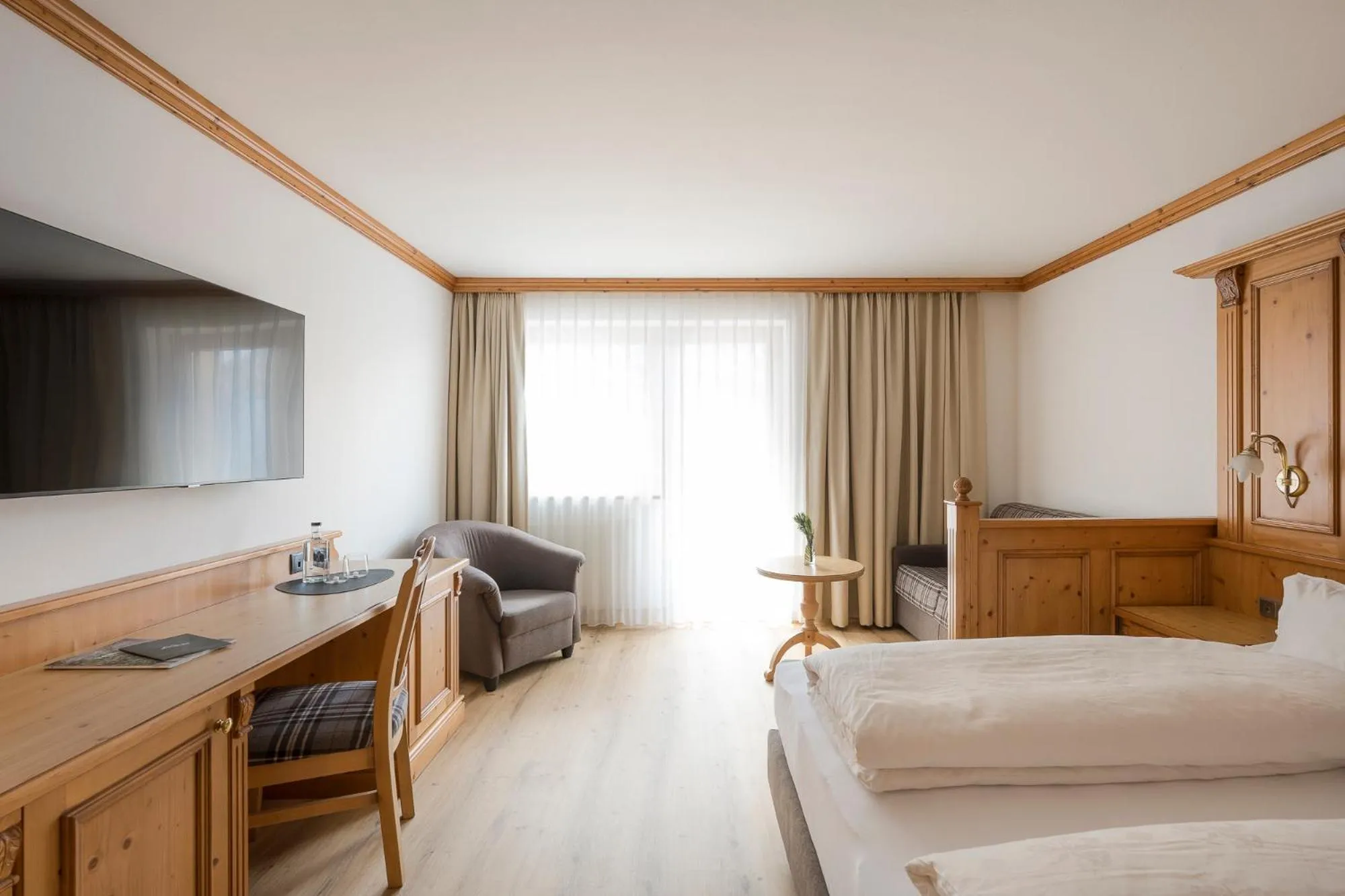 Bed in Hotel Lärchenhof