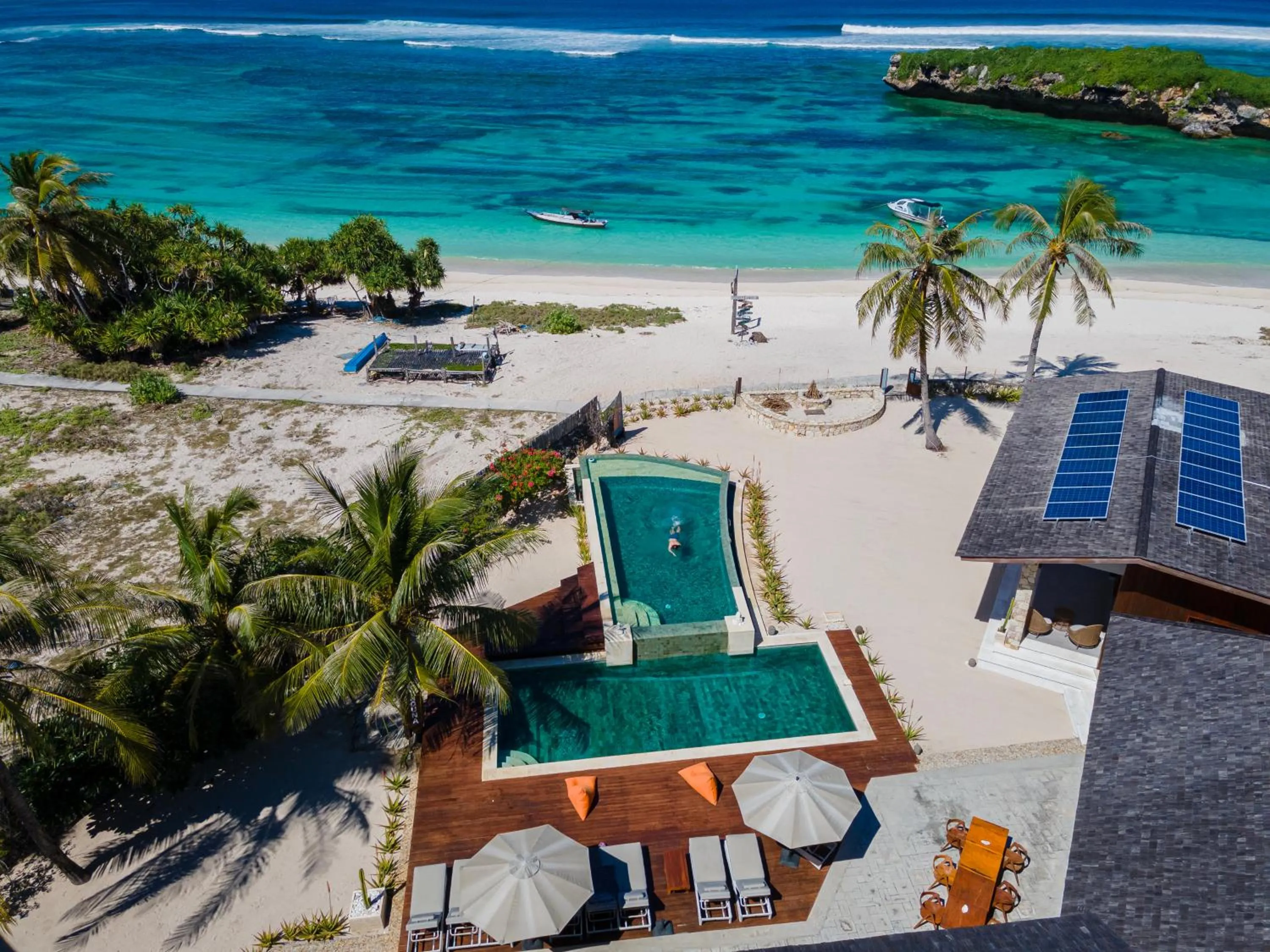 Bird's eye view in Manduna Resort