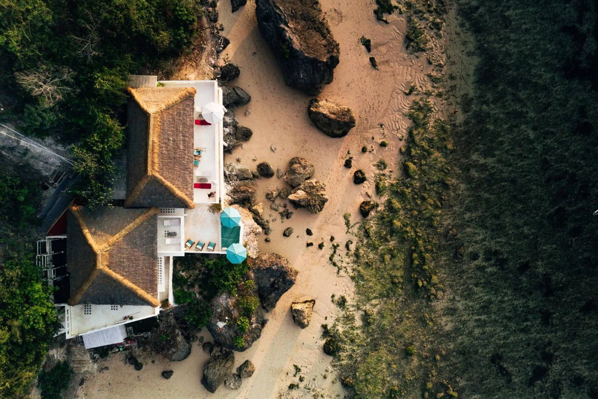 Bird's eye view in The Rocks