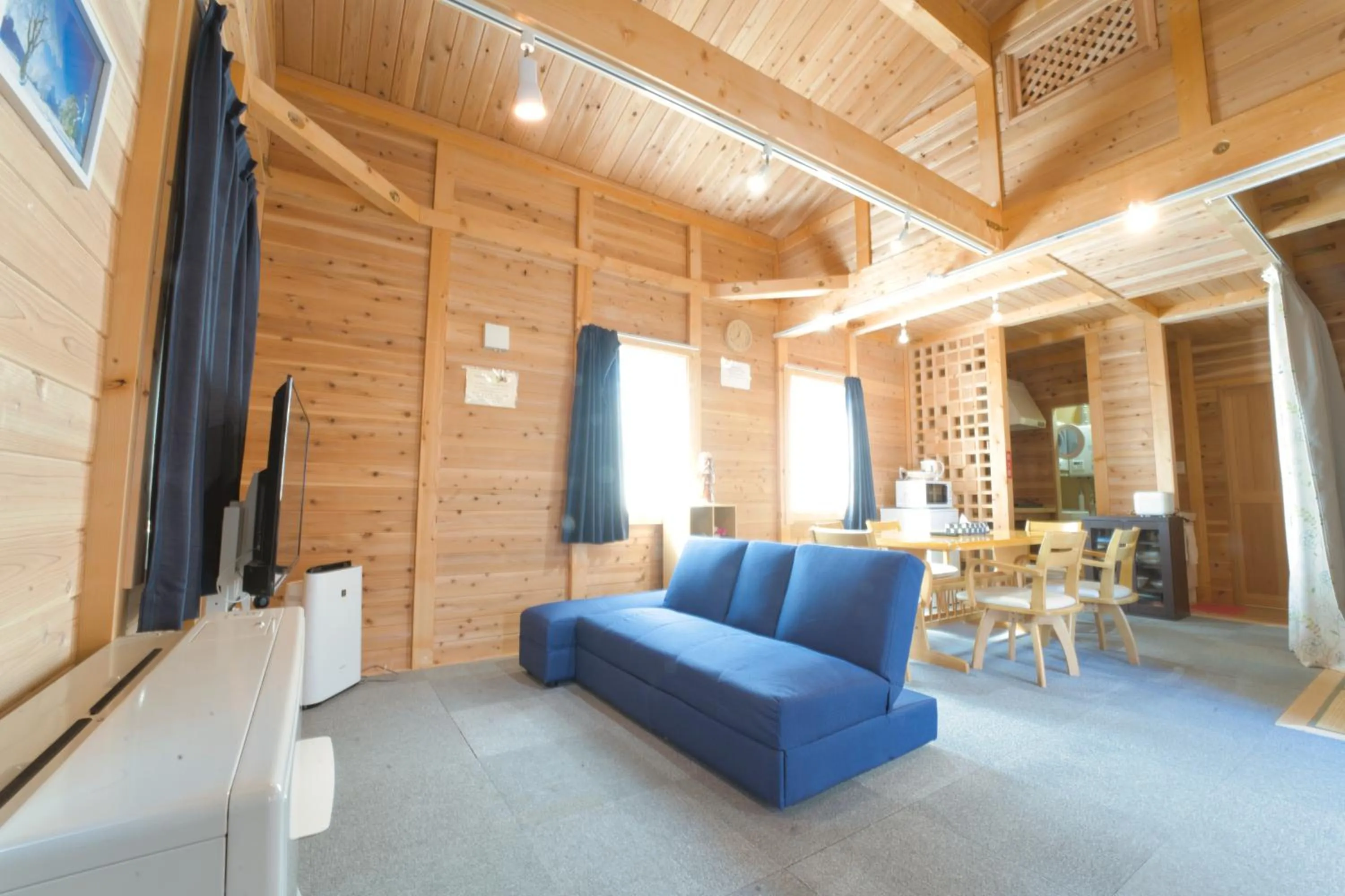 Living room in LAKE TOYA Logde SIGRA