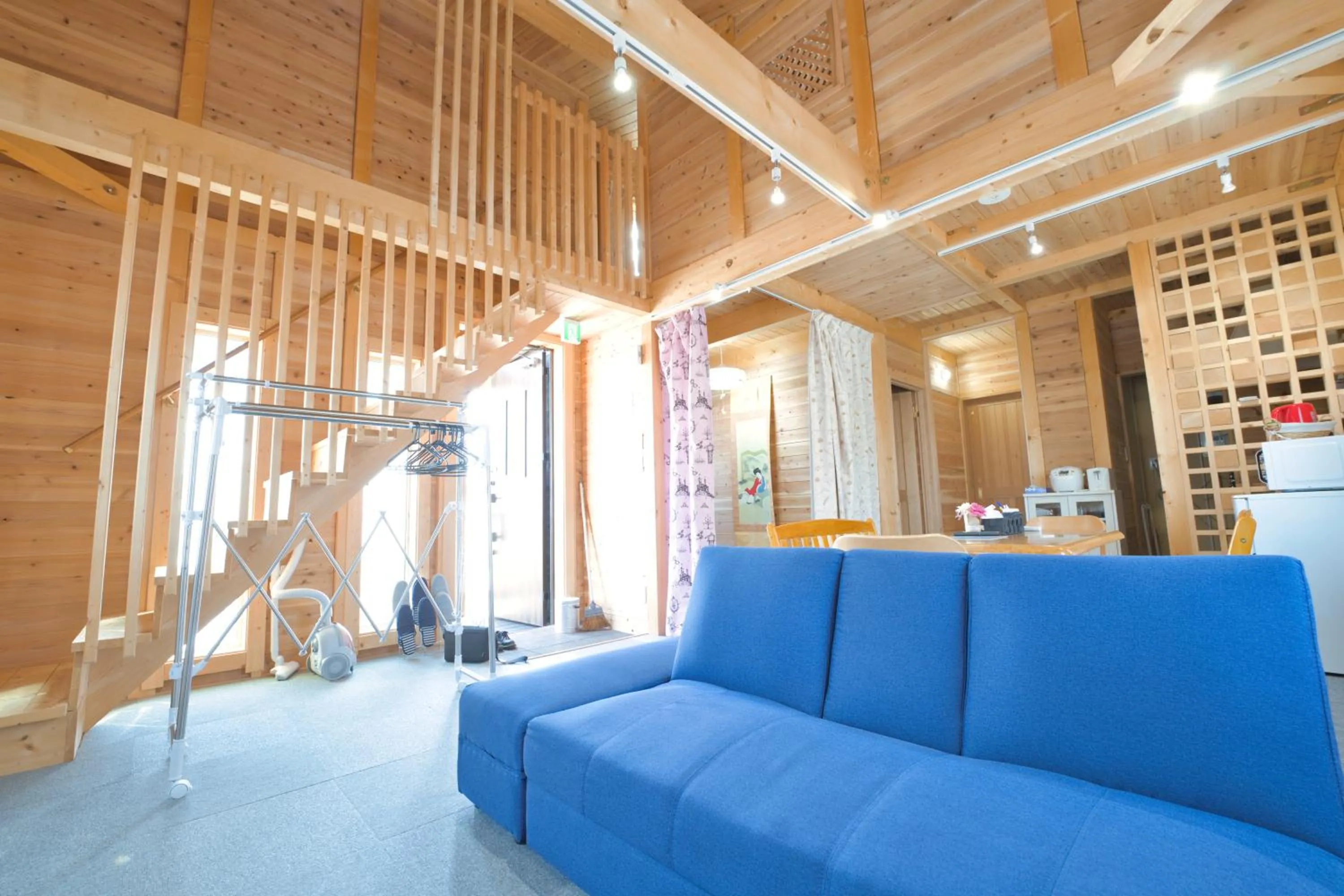 Living room in LAKE TOYA Logde SIGRA