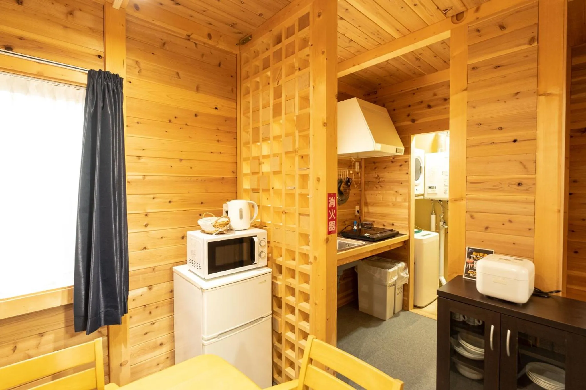 Kitchen or kitchenette in LAKE TOYA Logde SIGRA