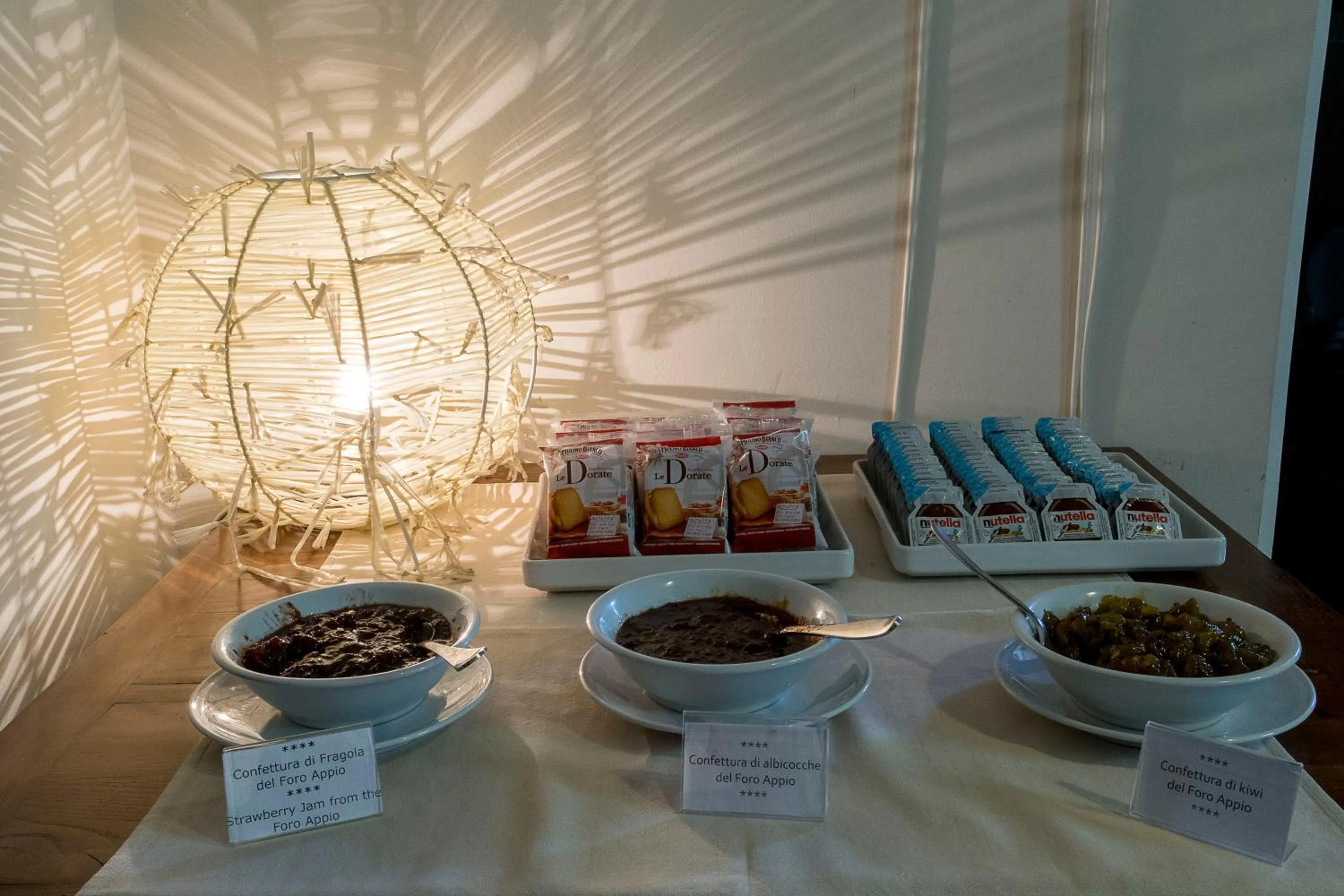 Buffet breakfast in Foro Appio Mansio Hotel