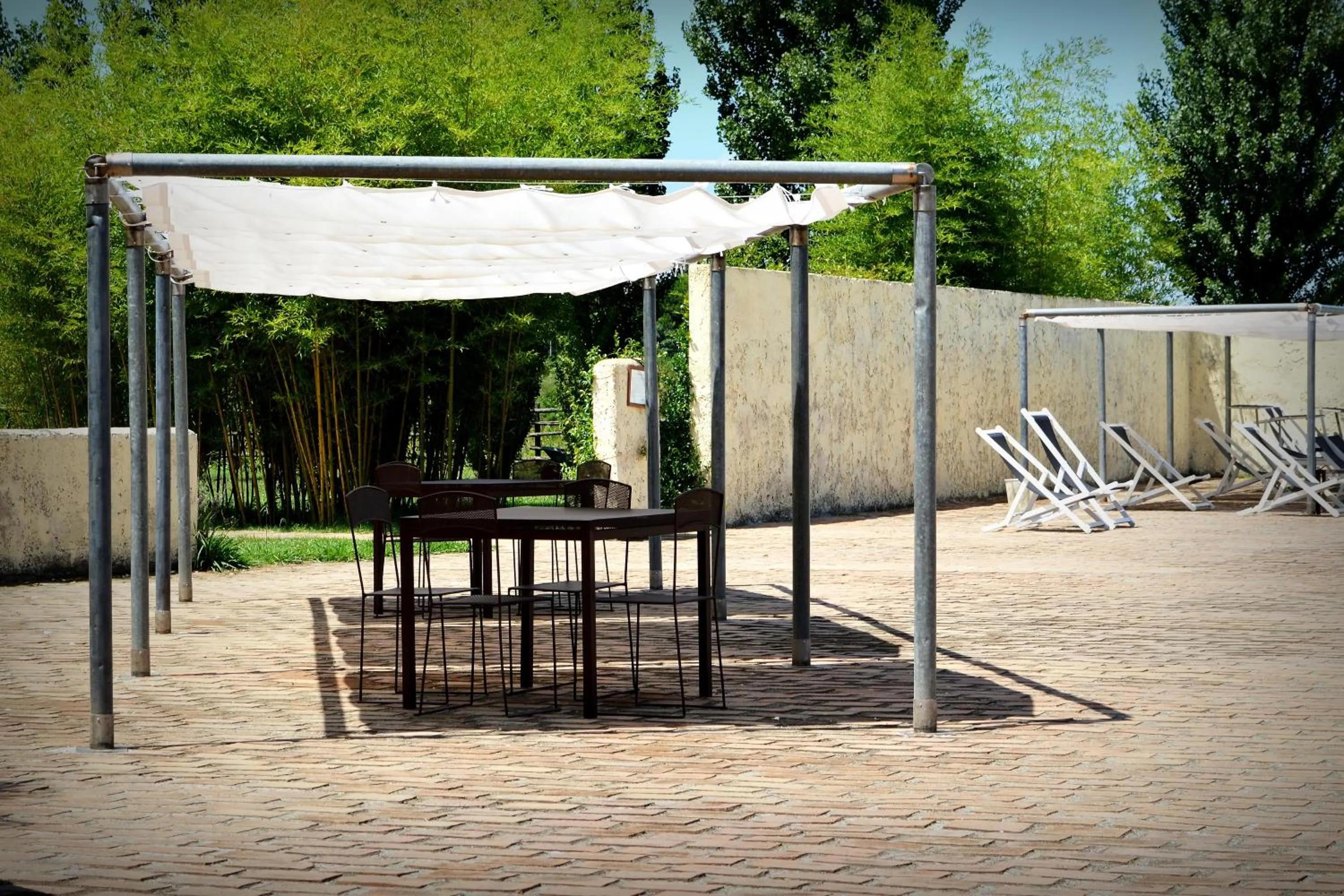 Patio in Foro Appio Mansio Hotel