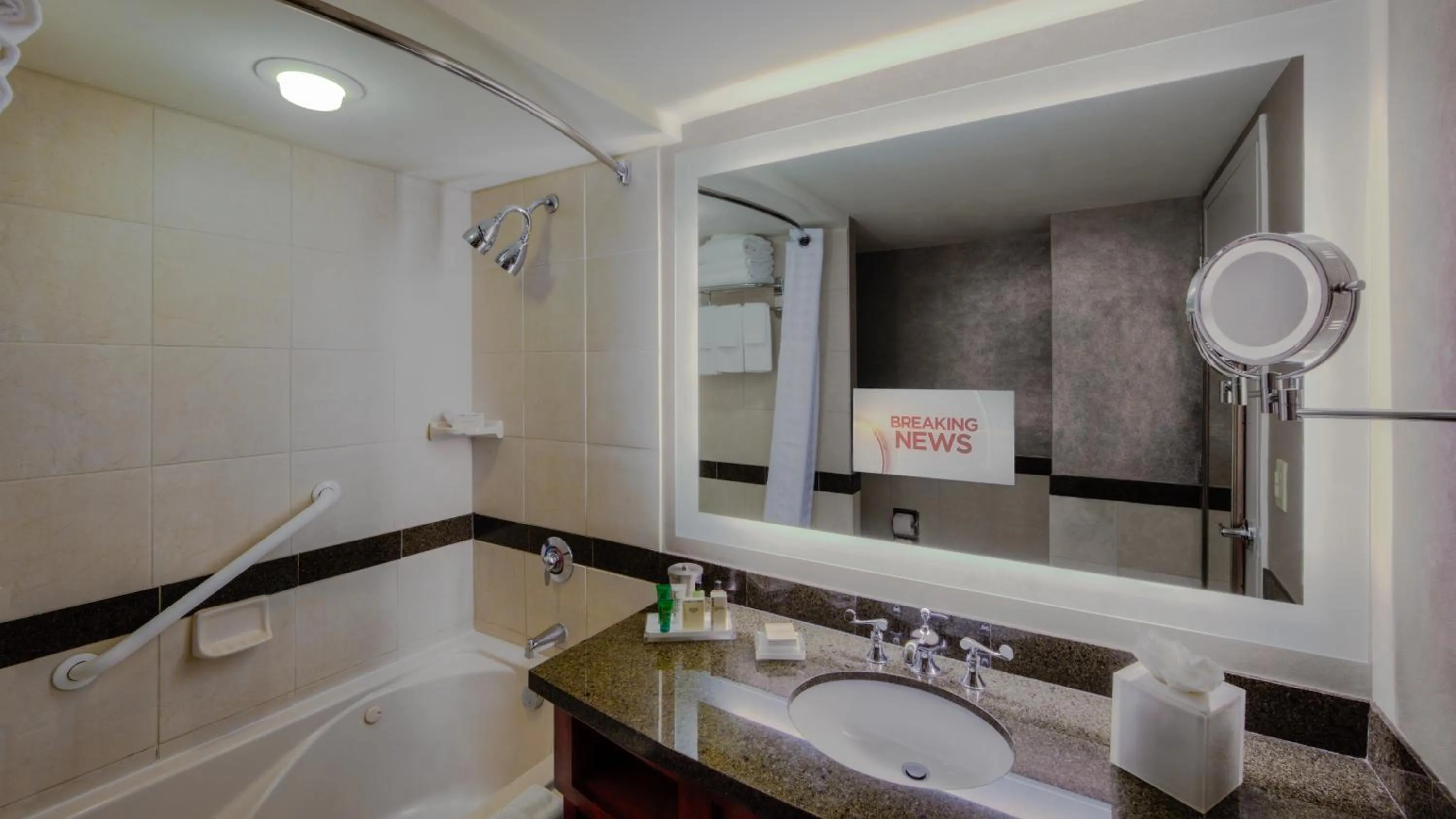 Shower in Hilton Virginia Beach Oceanfront