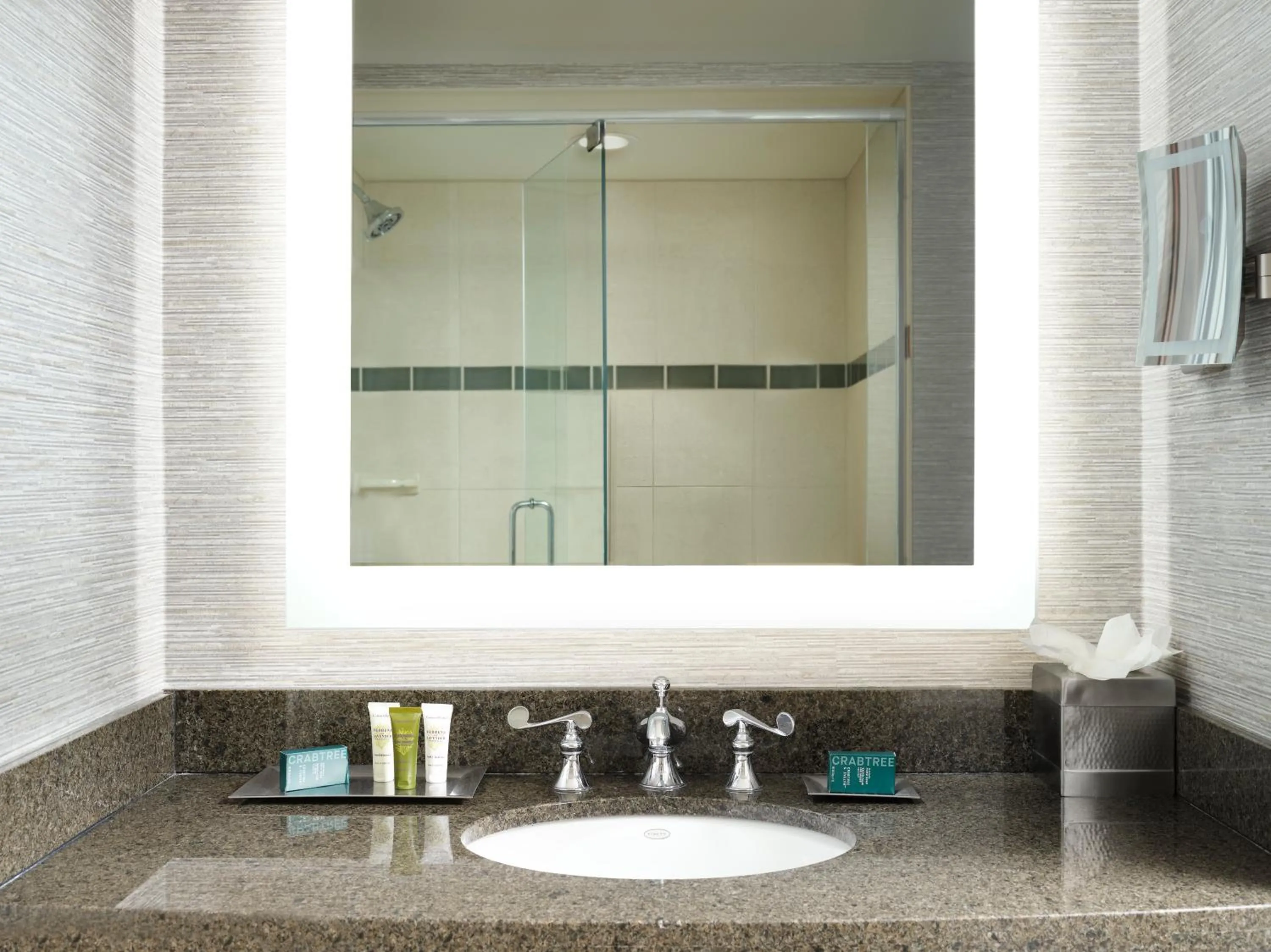 Bathroom in Hilton Virginia Beach Oceanfront