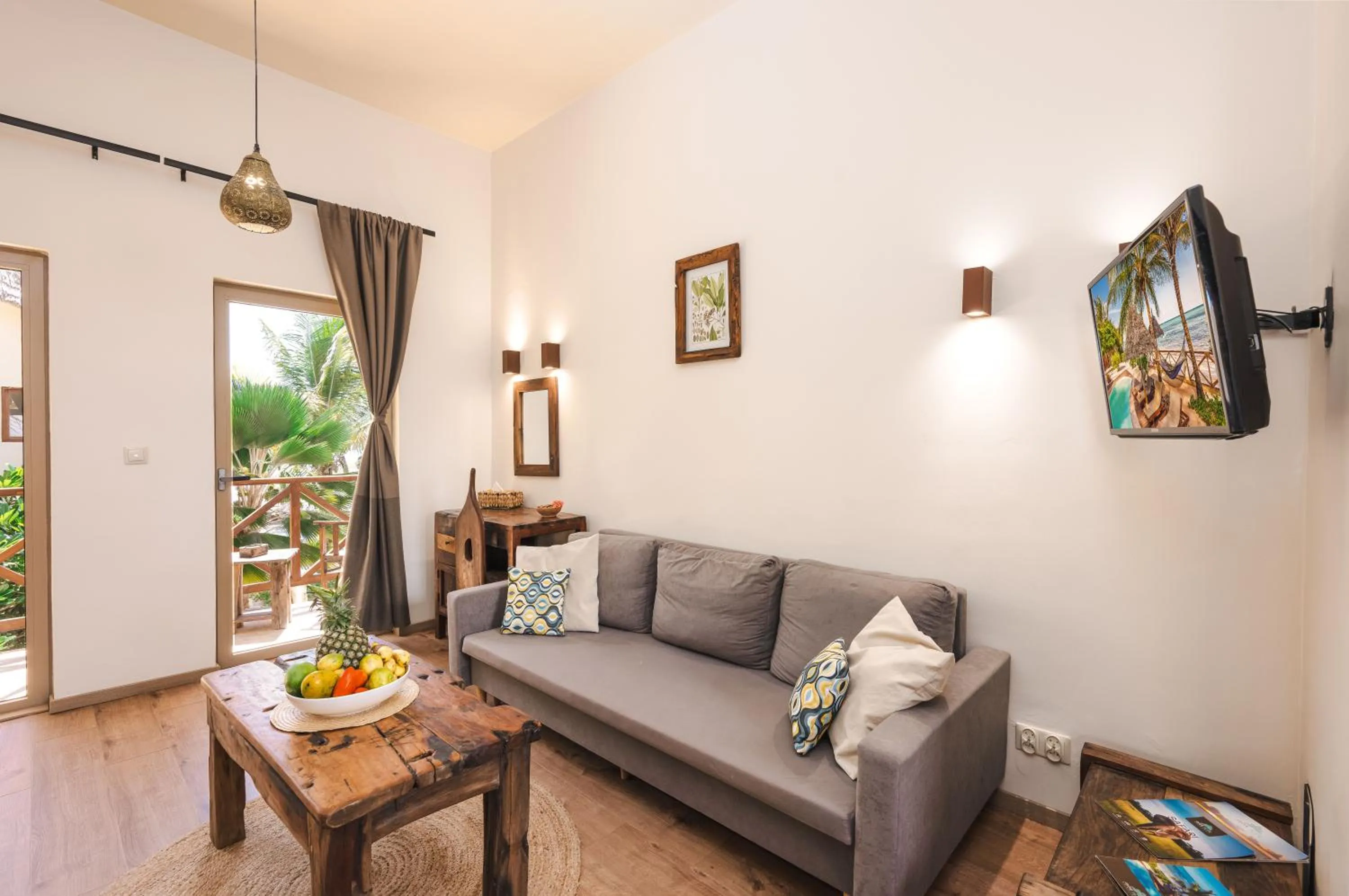 Seating area in Clove Island Villas & Spa