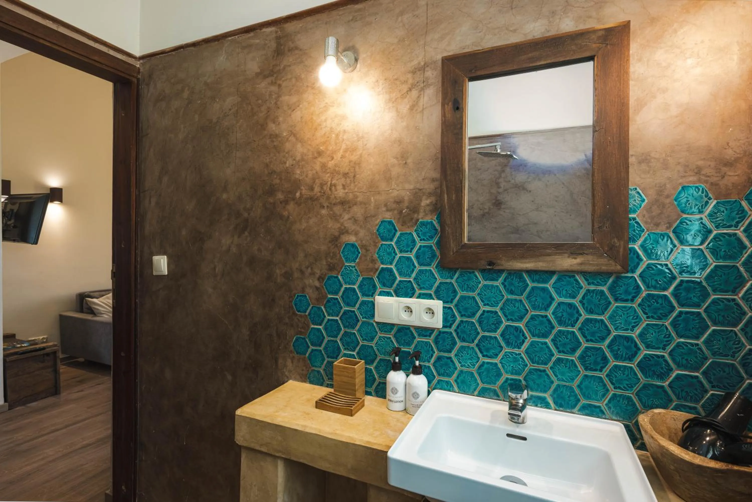 Bathroom in Clove Island Villas & Spa