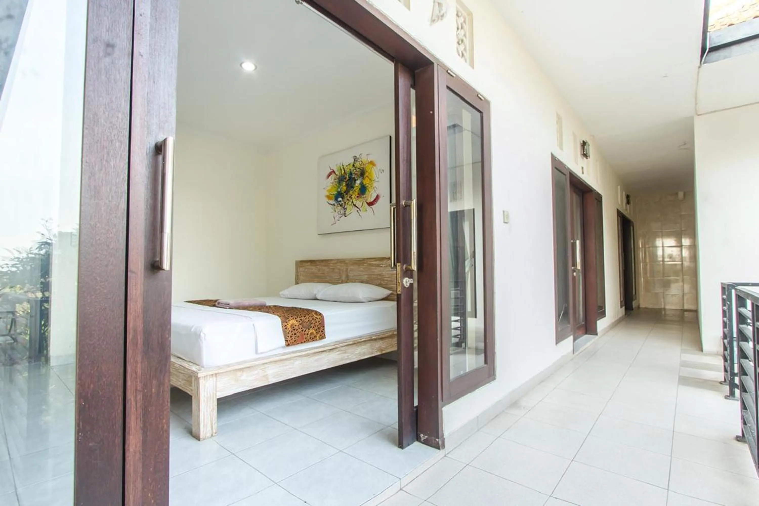 Balcony/Terrace, Bed in Azalea Homestay & Villa