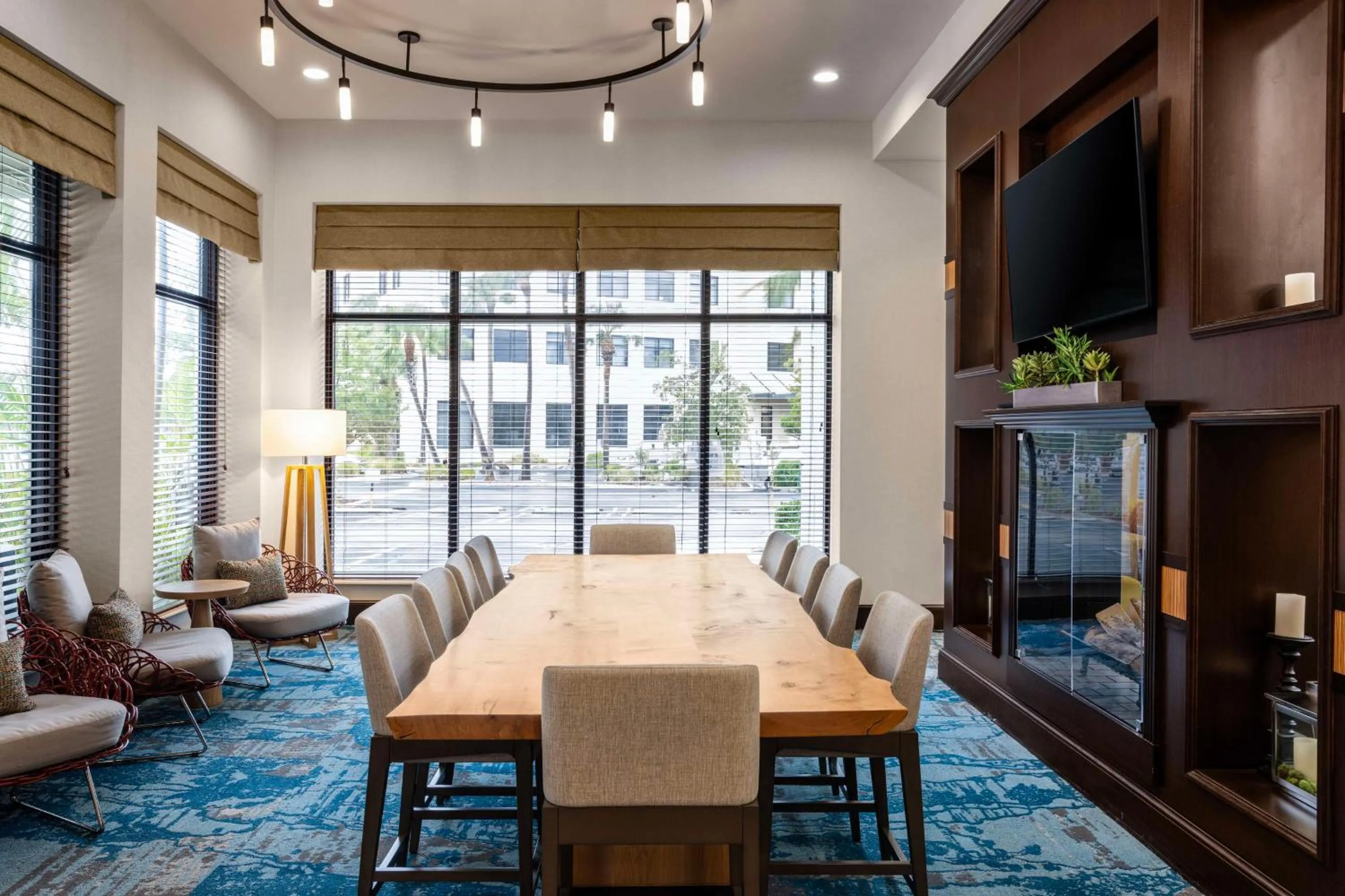 Lobby or reception in Hilton Garden Inn West Palm Beach Airport