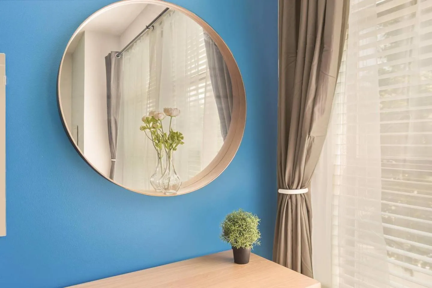 Bedroom in Trifecta City Loft Uptown CLT Superhost