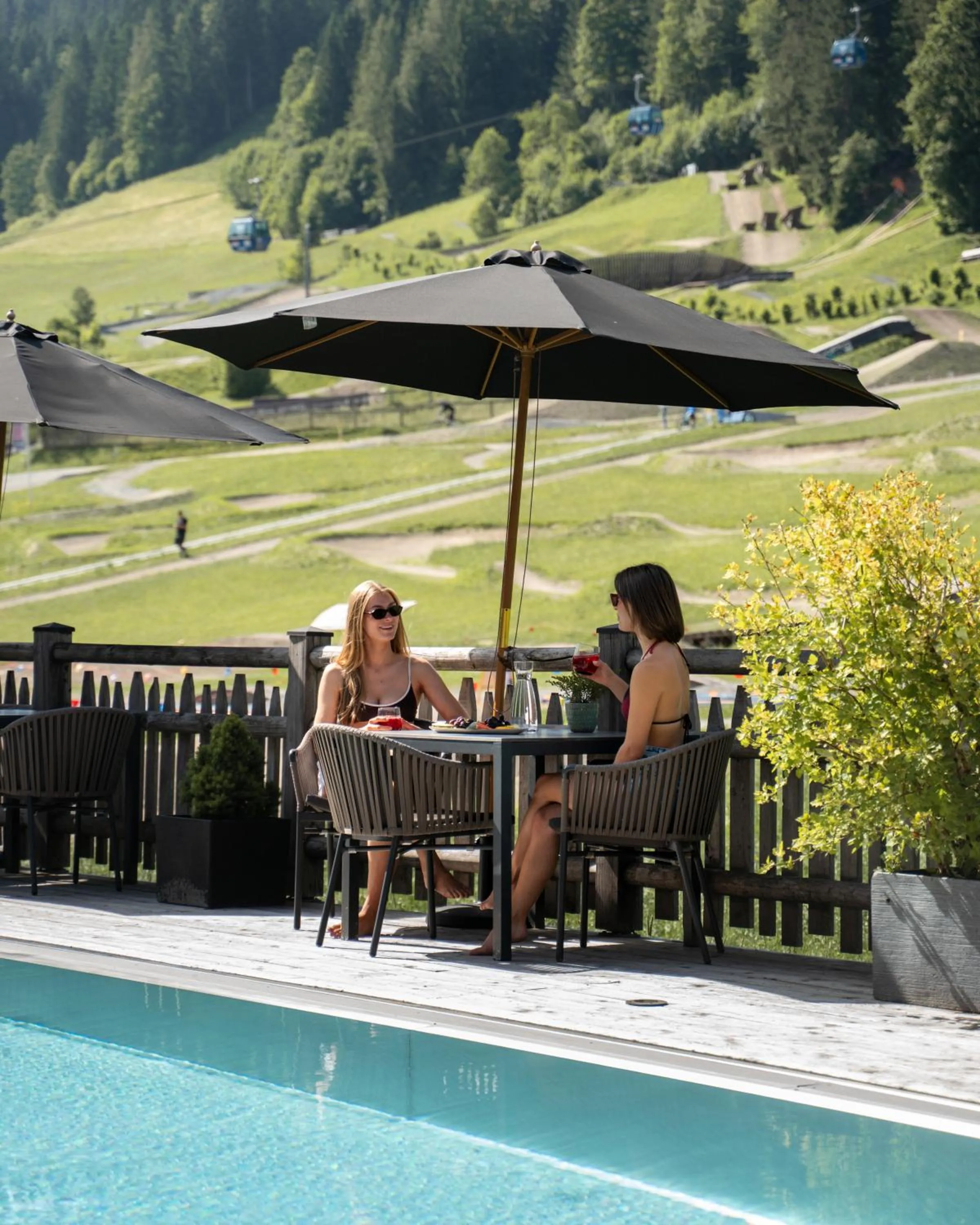 View (from property/room) in Boutique Hotel Das Rivus