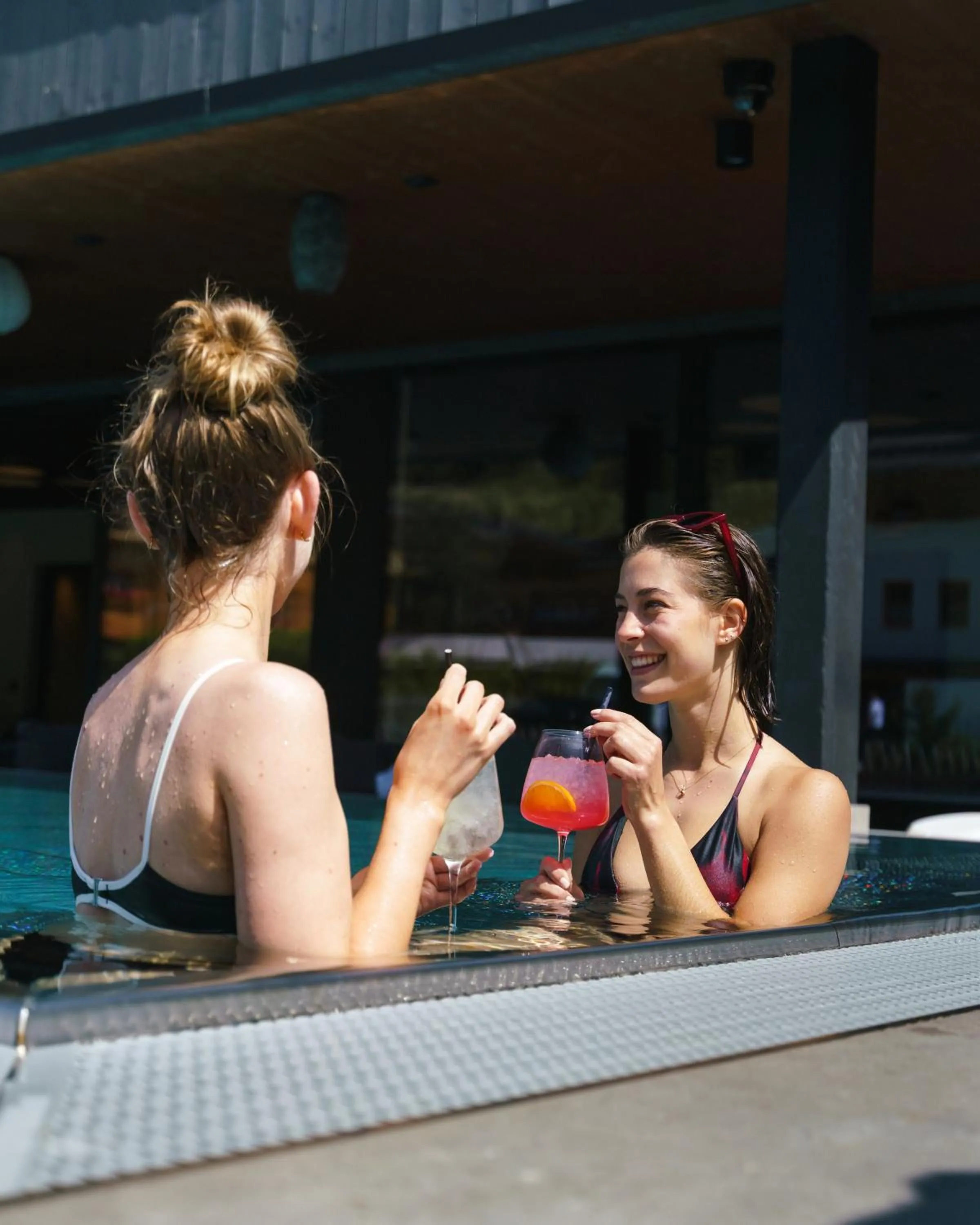 Swimming pool in Boutique Hotel Das Rivus